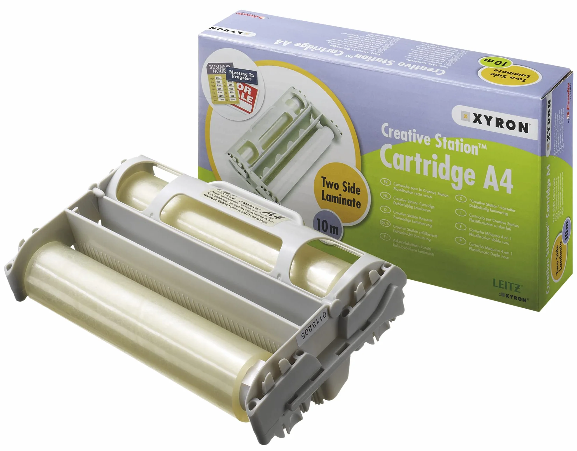 Cartuccia di ricambio Esselte XYRON per plastificatrici A4 80 Micron 21 cm x 10 m