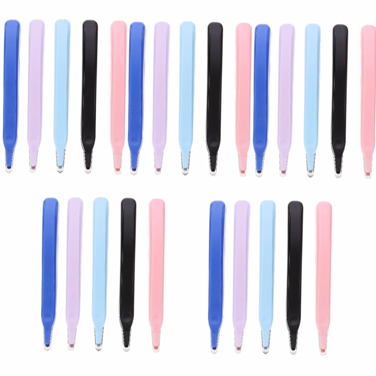 Operitacx 5 Set Estrattore Per Unghie Da Ufficio Leva Smalto Per Unghie Pinzatrice Per Gel Leva Punti Leva Punti Manuale Piccolo Estrattore Per Punti Strumento Ergonomico Per 5 pezzi*5