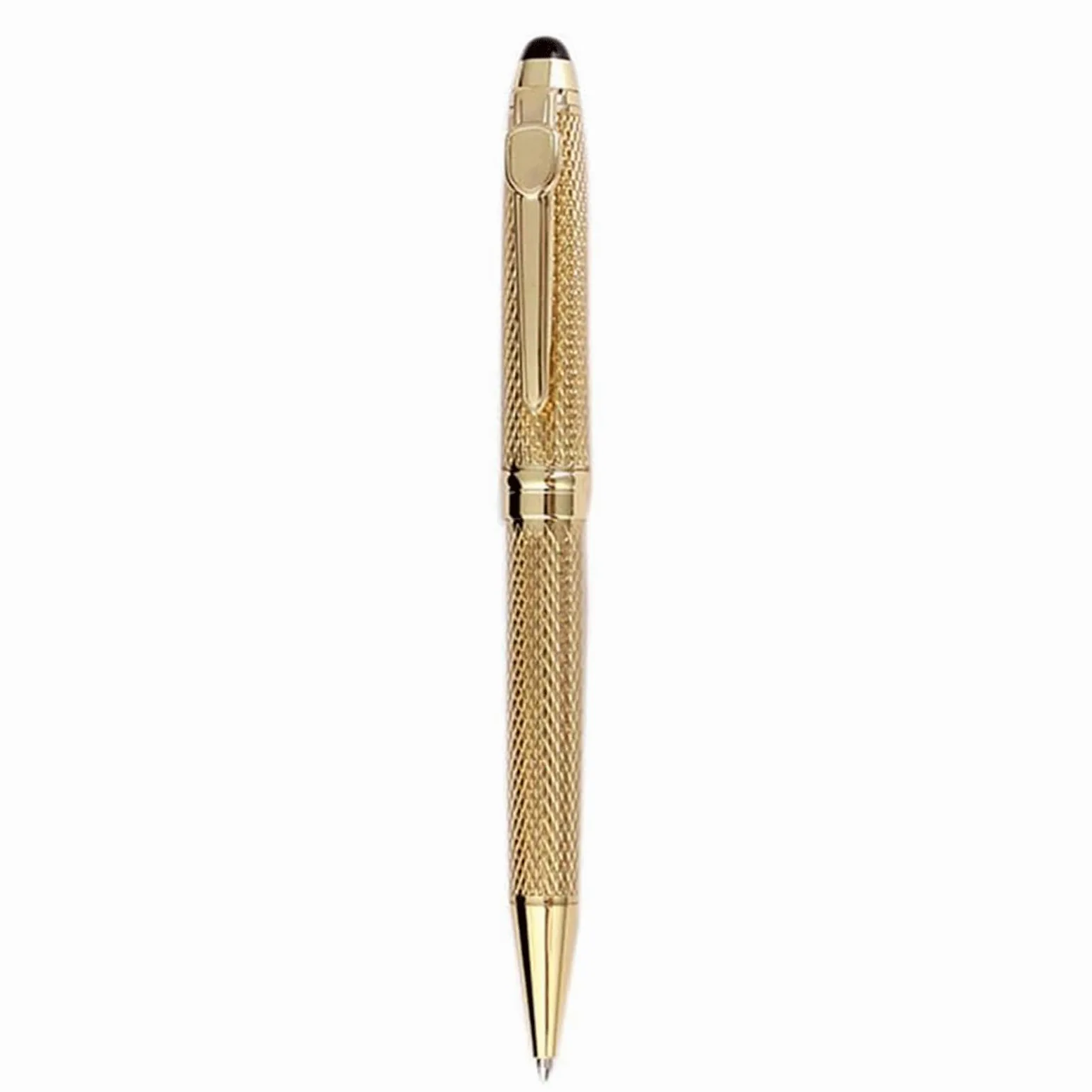 penne, Penna a sfera, penna gel 1,0 mm a in metallo con inchiostro 14 cm(Black)