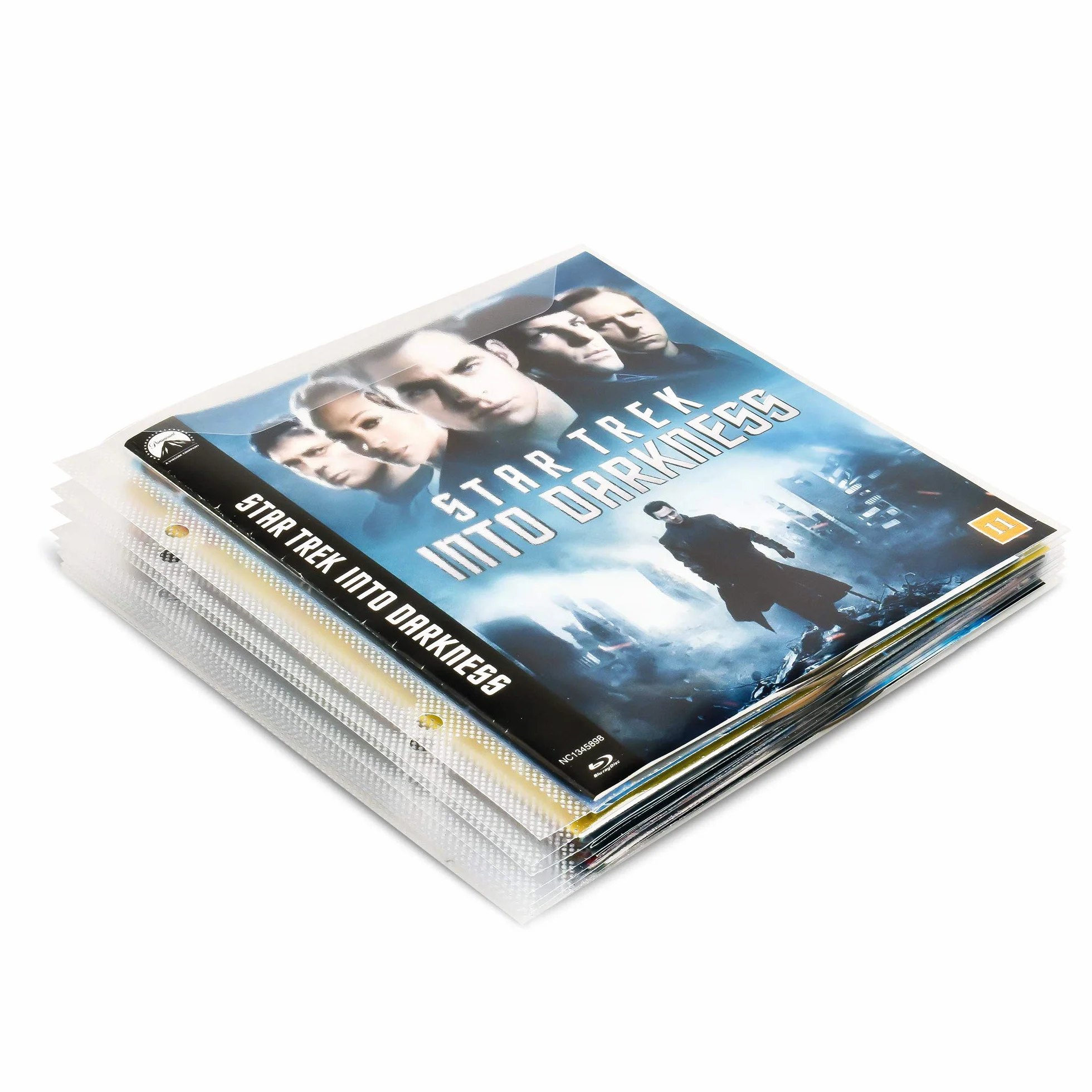 Confezione Blu-Ray - 50 custodie Blu-Ray e 2 raccoglitori