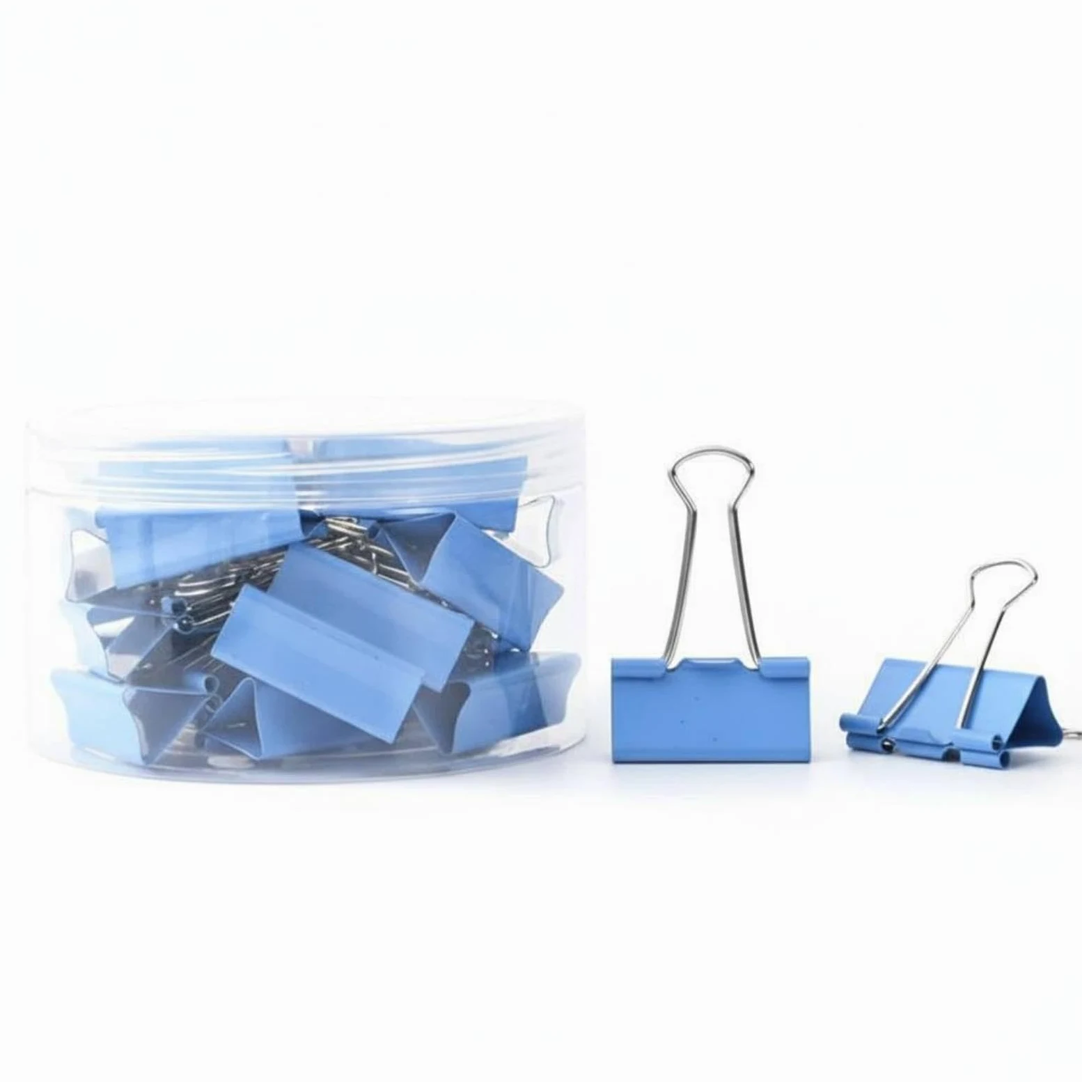 Amagogo 6 Pezzi Molletta Fermacarte Clip Binder Clip Ufficio Pinza Documenti Antiscivolo con di Serraggio Elevata E Finitura Liscia per Organizzare, 4 pezzi