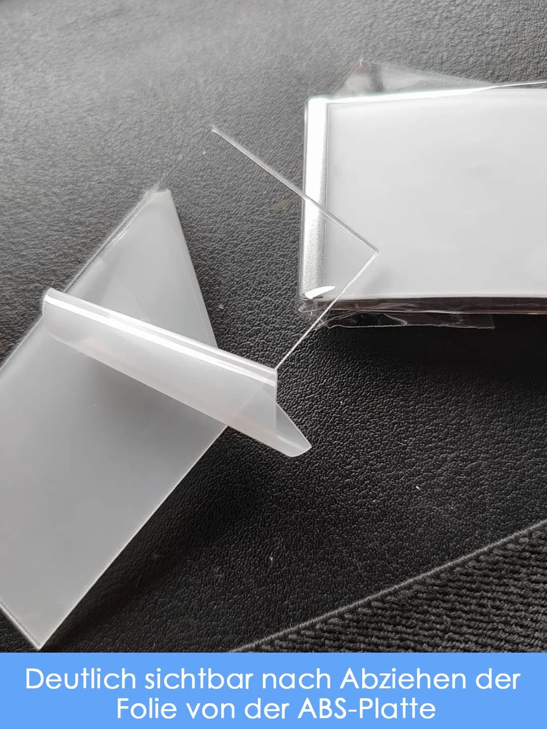Porta Badge Magnetico Trasparente per Abbigliamento 15 Pezzi Argento