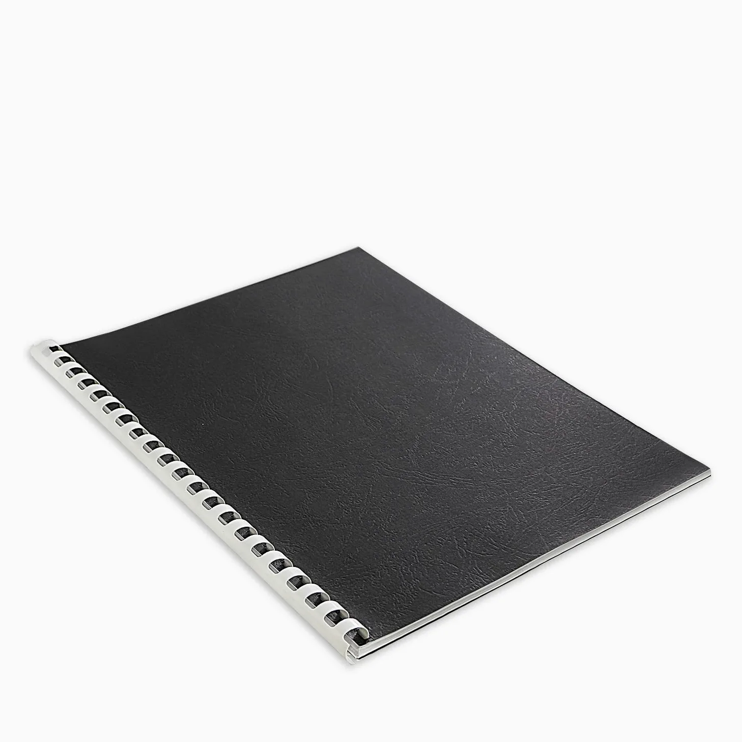 Rayson LBC230G-100BK - Copertina per rilegatura in pelle, 12 mm, 21 x 28 cm, colore: nero, confezione da 100