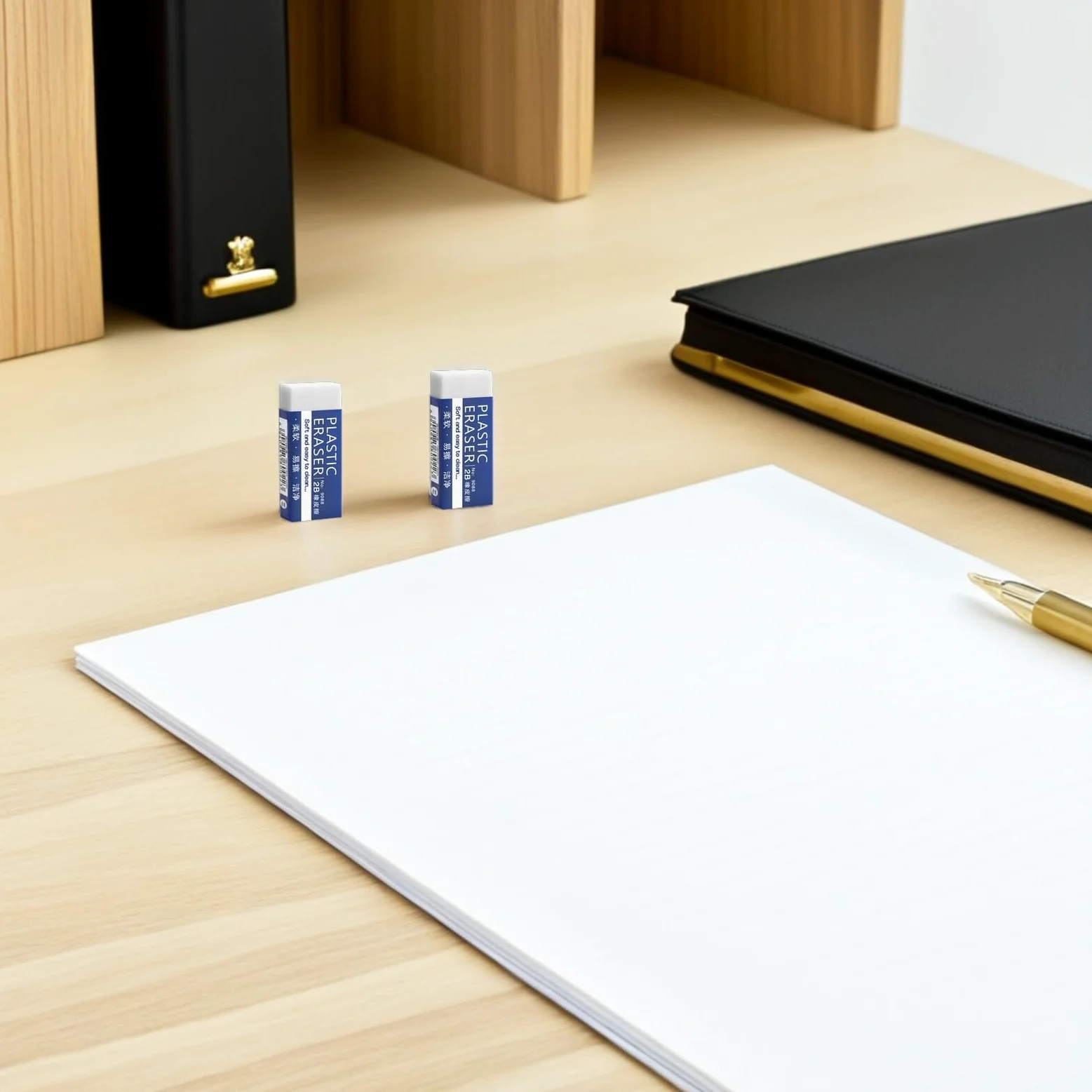 90 Pezzi Gomme Bianche Morbide per Matite Cancellini Grandi in Polimero per Scuola Disegno e Ufficio Rimozione Delicata Senza Danneggiare la Carta Confezione Bulk per Classe e