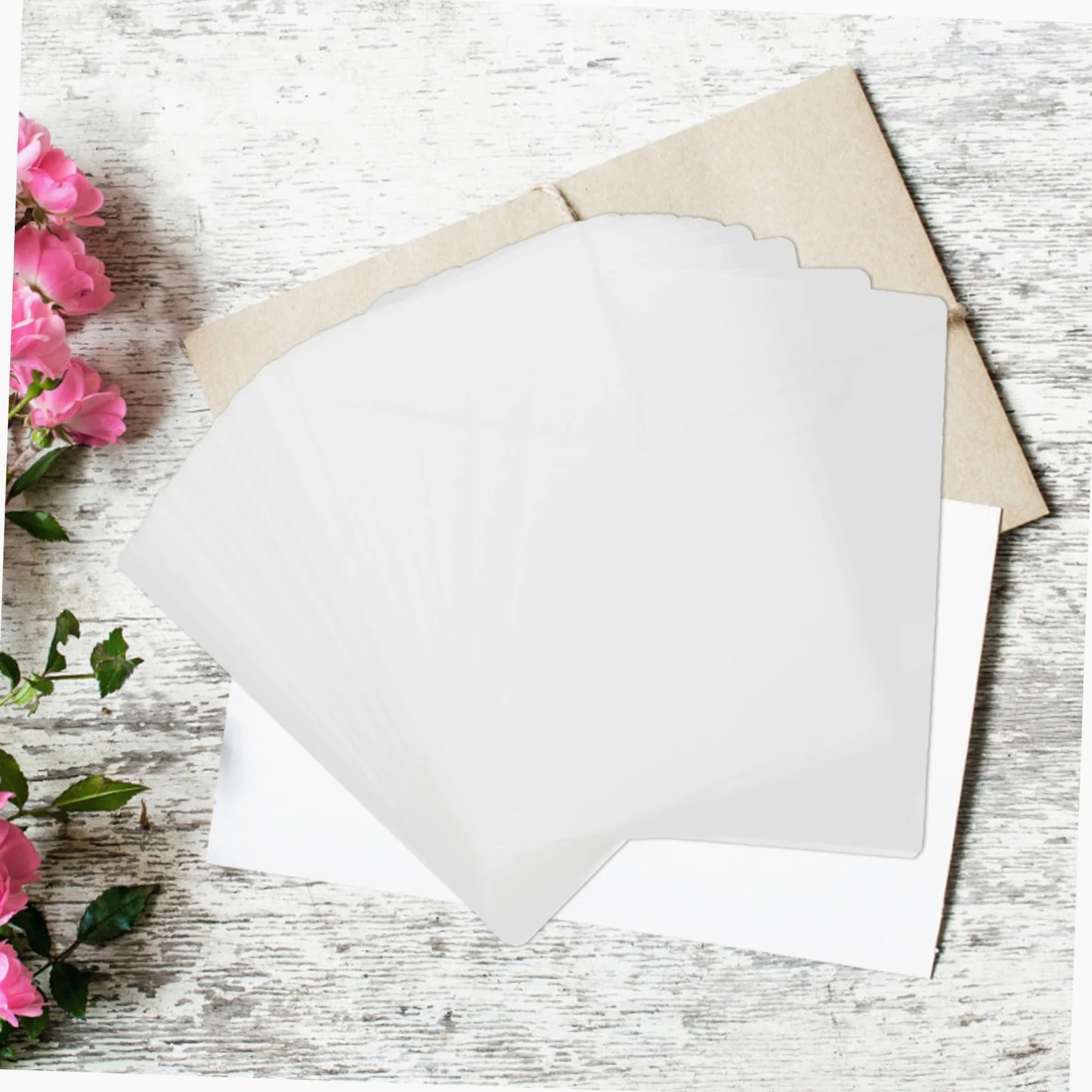 300 Pezzi Pellicola Laminante Mil Film Plastificazione per Foto Documenti Protezione Resistente per Casa e Ufficio
