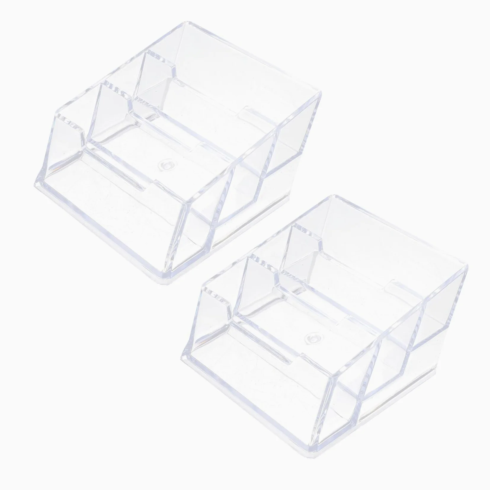 jojofuny 3 Set Biglietti Visita Per Carte Visita Scrivania Organizer Ufficio E Design Stabile Per Stand Espositivi 2 Pezzi * 3
