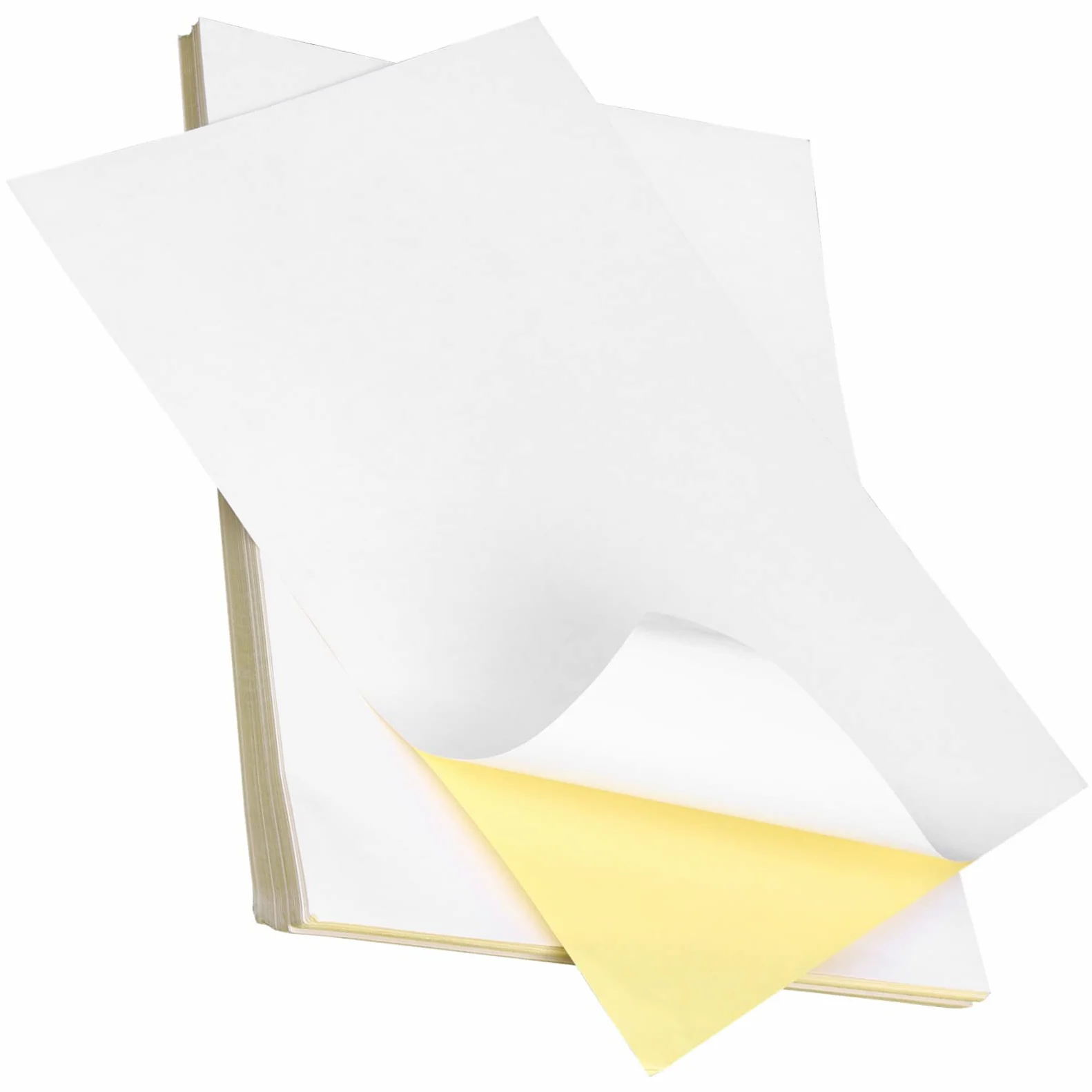 100fogli Carta Adesiva Stampabile Opaca Per Stampante Adesivi Perfetta Per Decalcomanie Decorazioni Fai Te e Progetti Scolastici Adesione Elevata e Facile Da Applicare Su Superfici