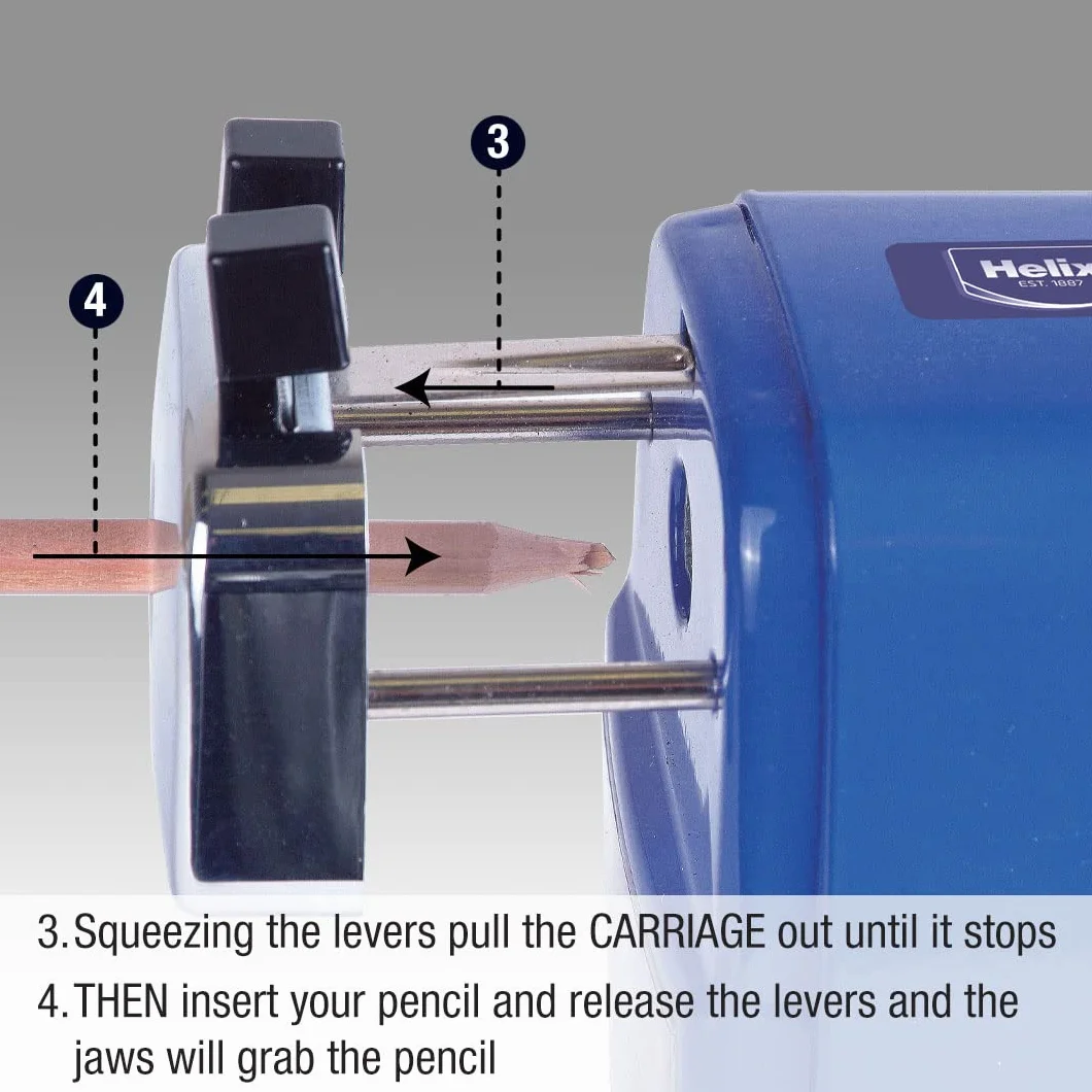 Temperamatite da scrivania Helix STANDARD E JUMBO