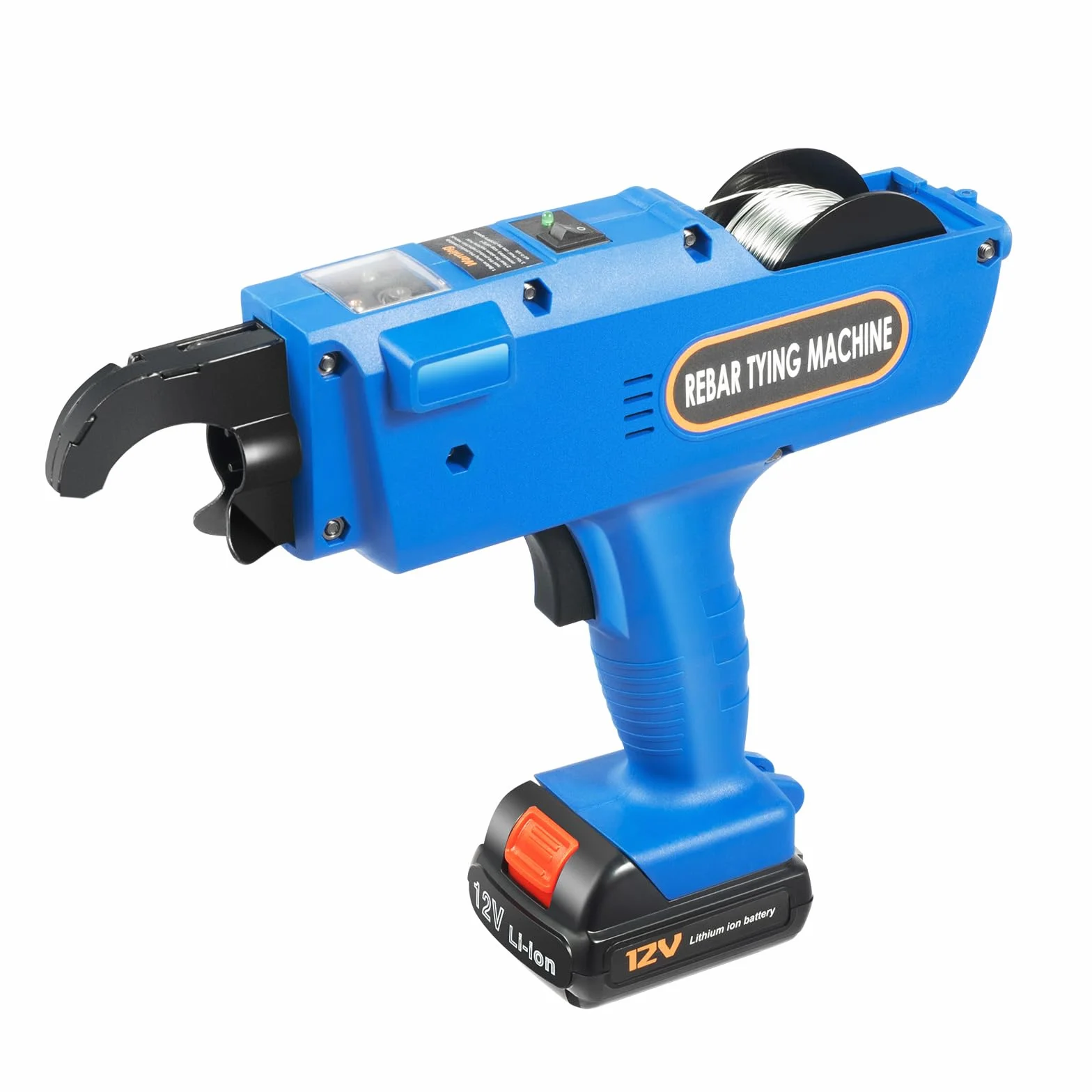 Legatrice professionale in acciaio – 1500 nodi per carica, 0,8s/nodo, 8-34 mm, con 2 batterie da 4500 mAh e valigetta degli attrezzi