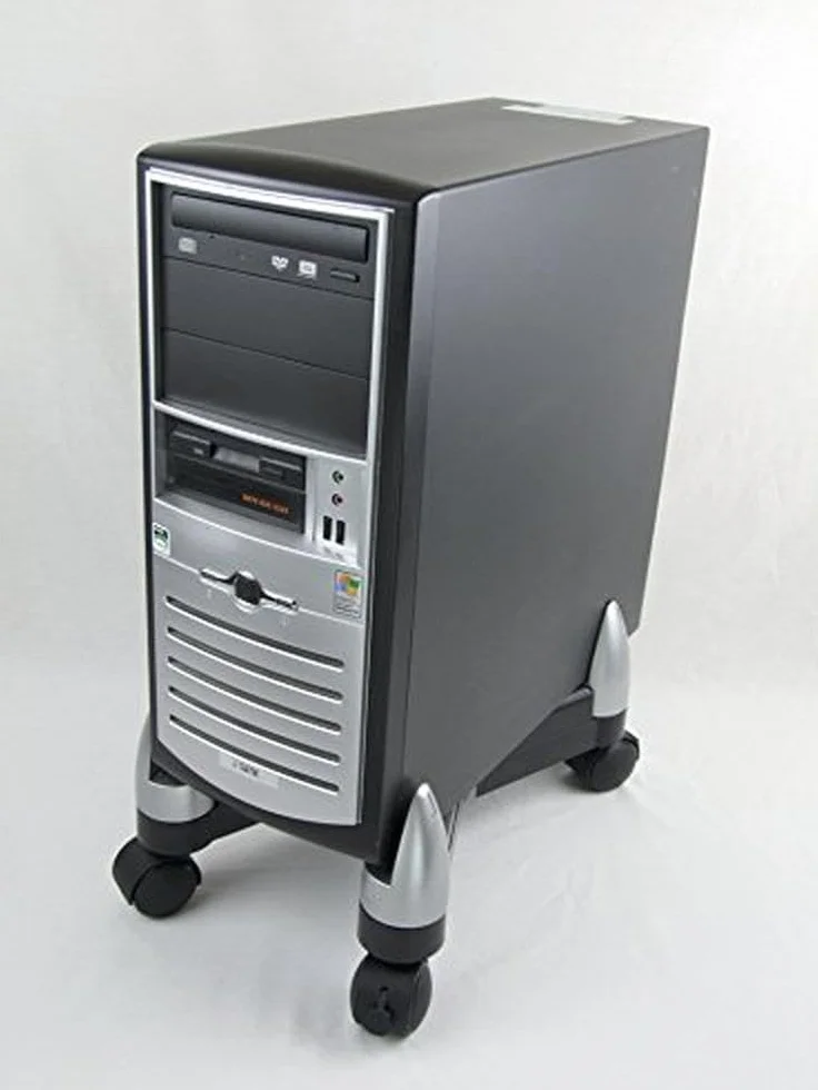Fellowes 8039001 Supporto CPU e Distruggi Documenti Office Suites, Grigio