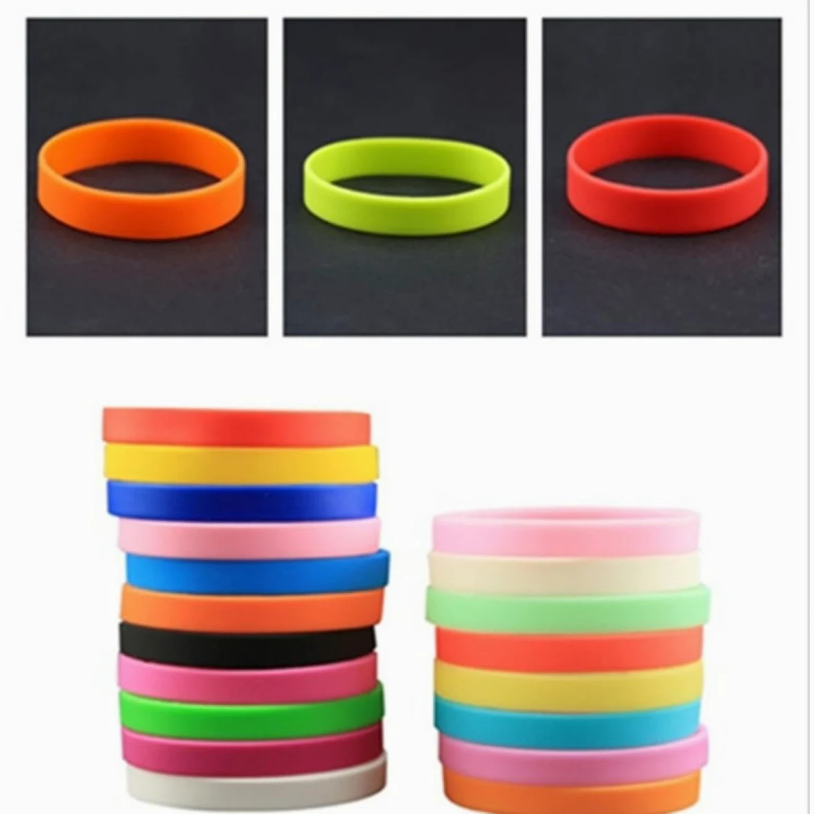 Ciieeo 72 Pezzi Braccialetti Sfusi Braccialetto Braccialetti In Silicone Per In Silicone Per Adulti Lavagna Luminosa Gioielli