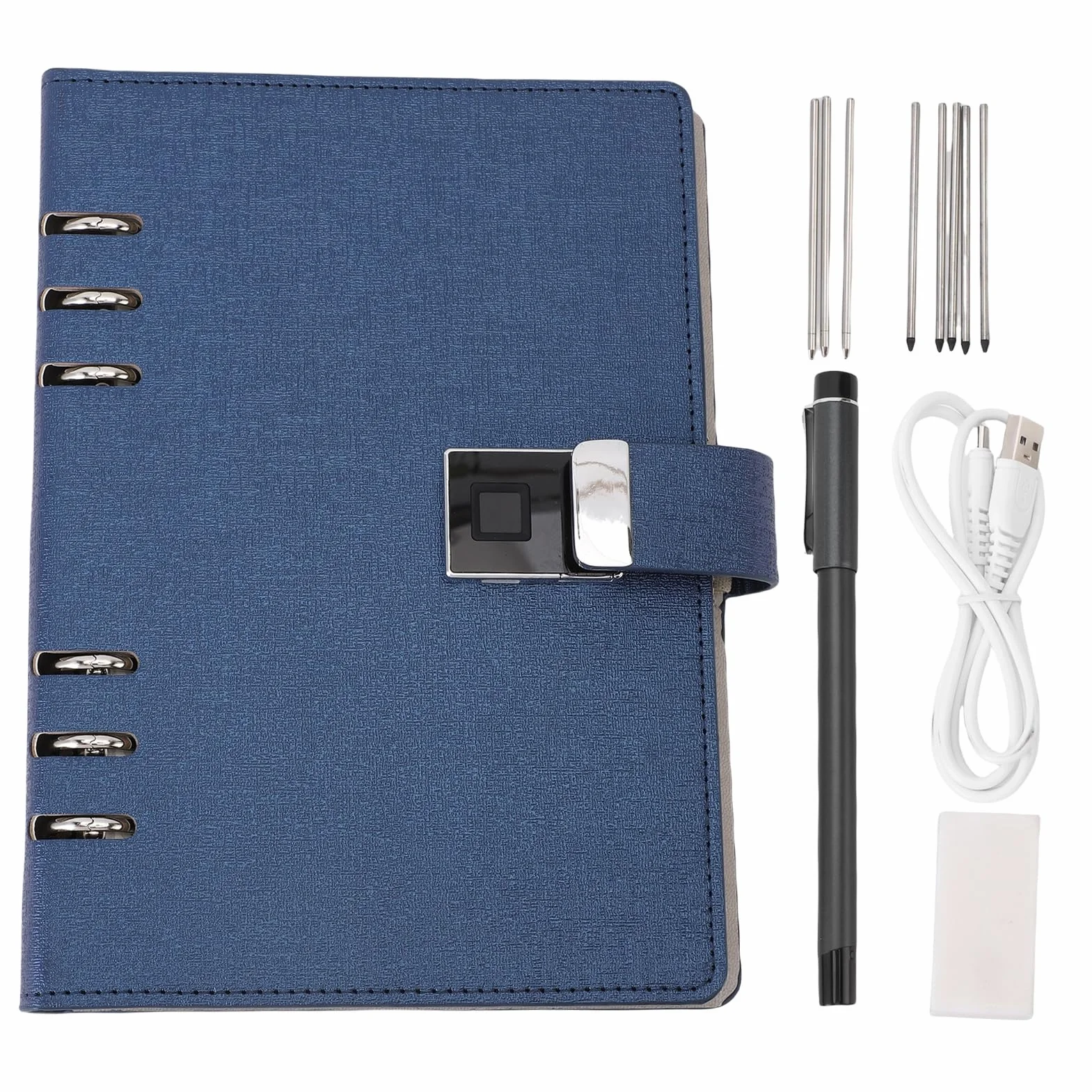 Fafeicy Notebook Intelligente con Tecnologia Vocale AI e Penna Cancellabile per Prendere Appunti e Schizzi Digitali