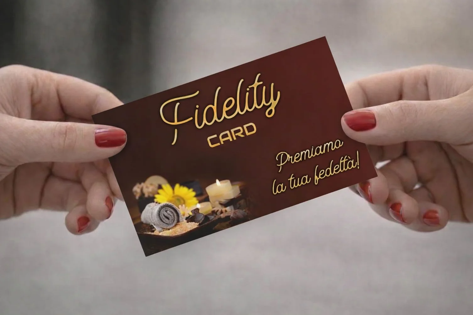 GHIBLI 50 Tessere Fedeltà 500 Bollini a Colori Fidelity Card Estetista Spa Benessere