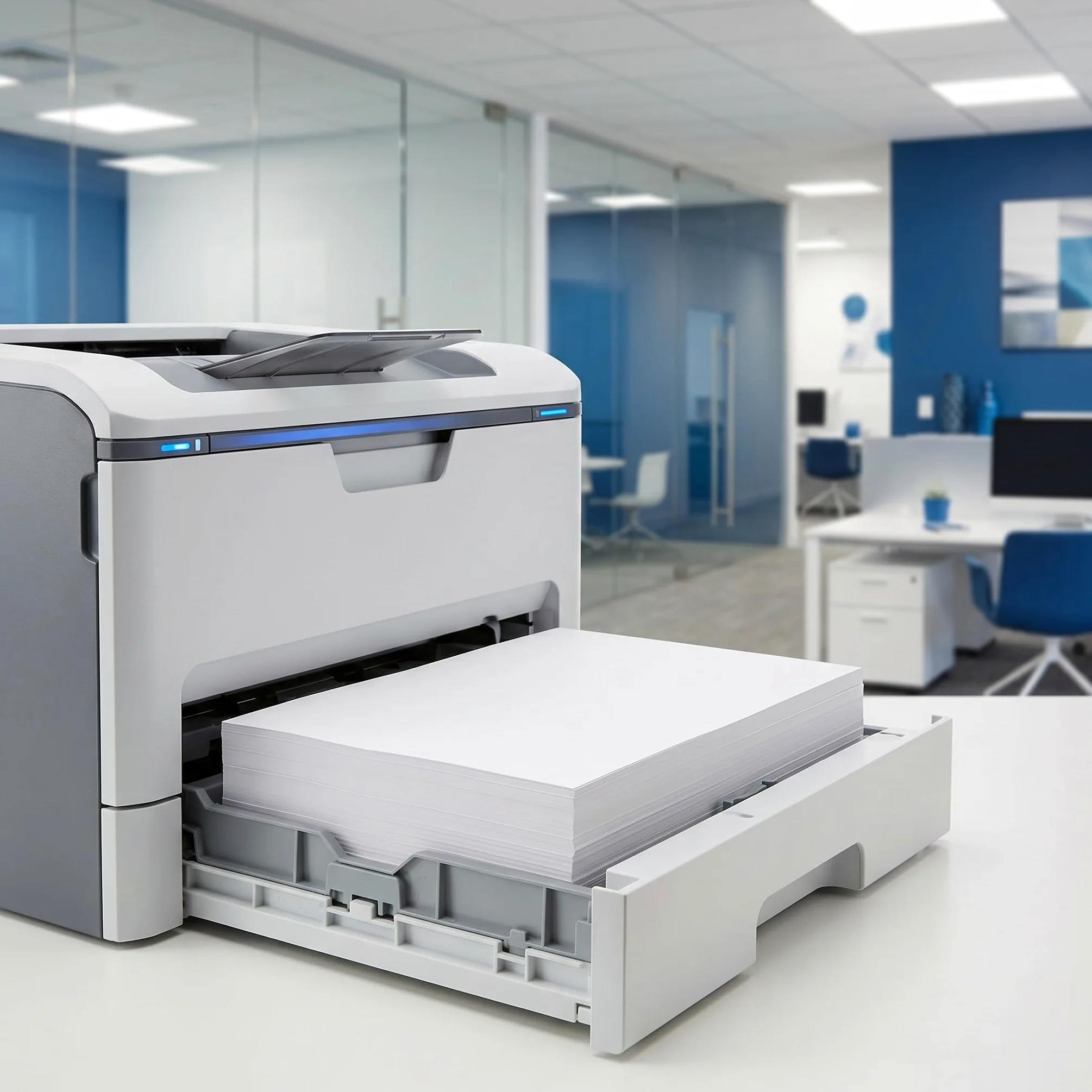 Operitacx 100 fogli di carta formato A3: carta per ufficio e stampa - Fogli con superficie di stampa liscia - per stampanti 3D per studenti, ideali per presentazioni di grafica e proposte