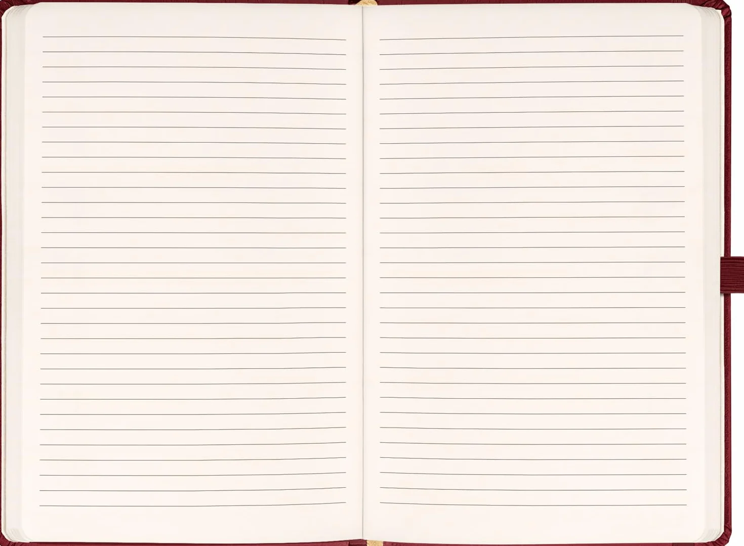 NOTIQUE Taccuino a righe con copertina rigida 15x21cm 192 pagine Bordeaux