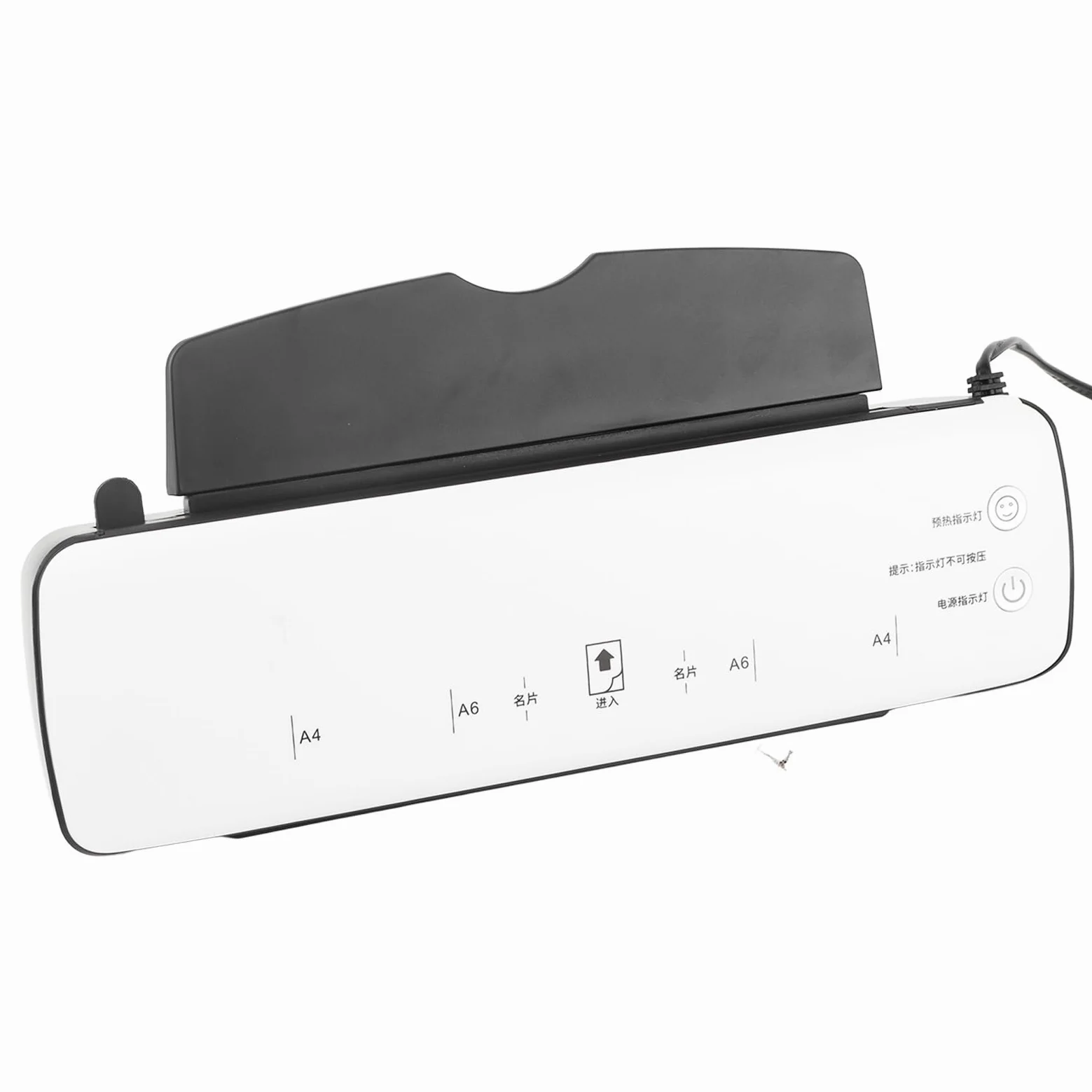 Laminatrice Fotografica Macchina Plastificatrice A4 Dal Funzionamento Semplice per Foto di con 100 Fogli di Pellicola Fotografica, Materiale ABS (A4)