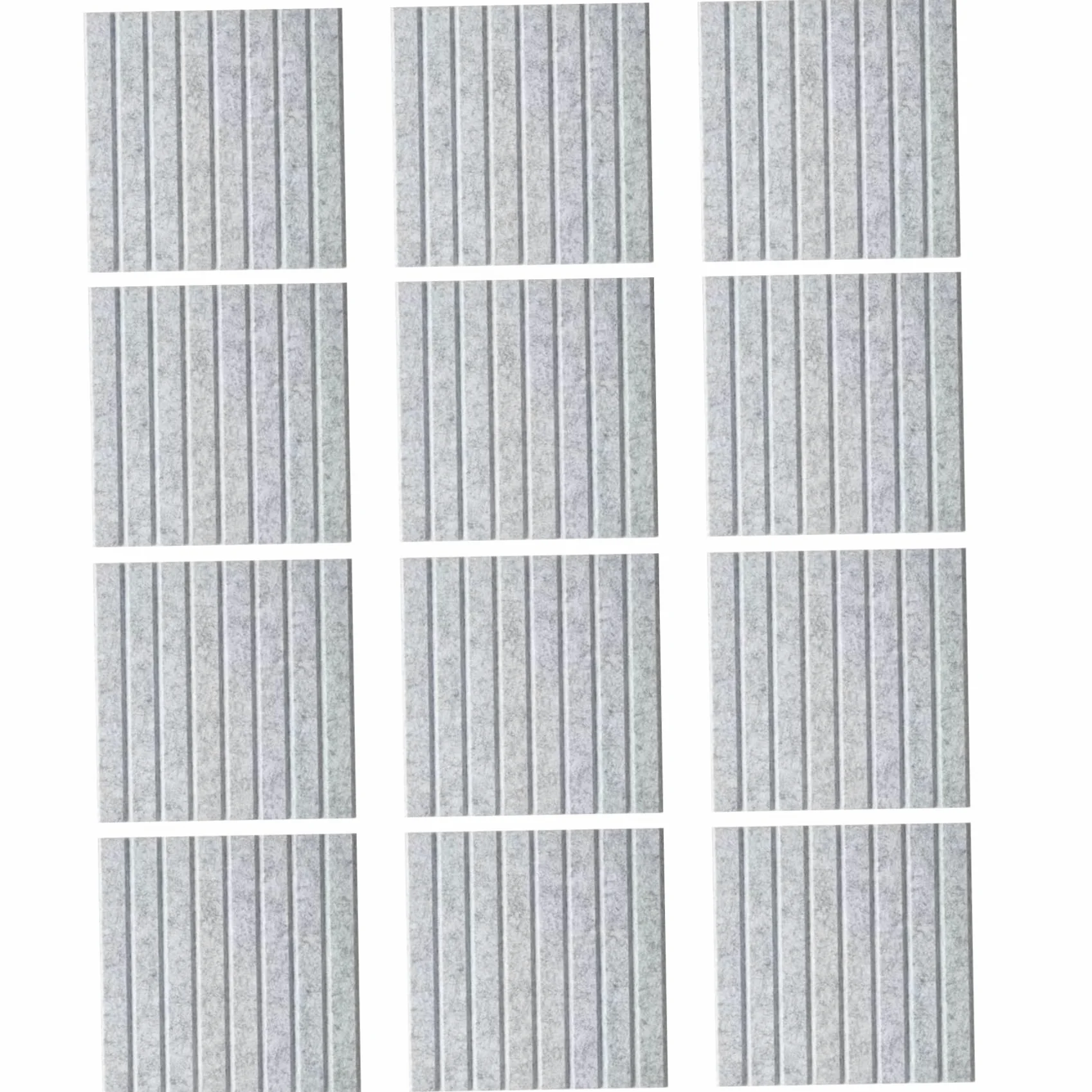 bacheca in sughero per pareti 12x12 pollici bacheca in feltro per la casa, la cucina, scuola, l'ufficio, parete decorativa fai da te, 12 pezzi, grigio chiaro. PRODOTTI PER UFFICIO.