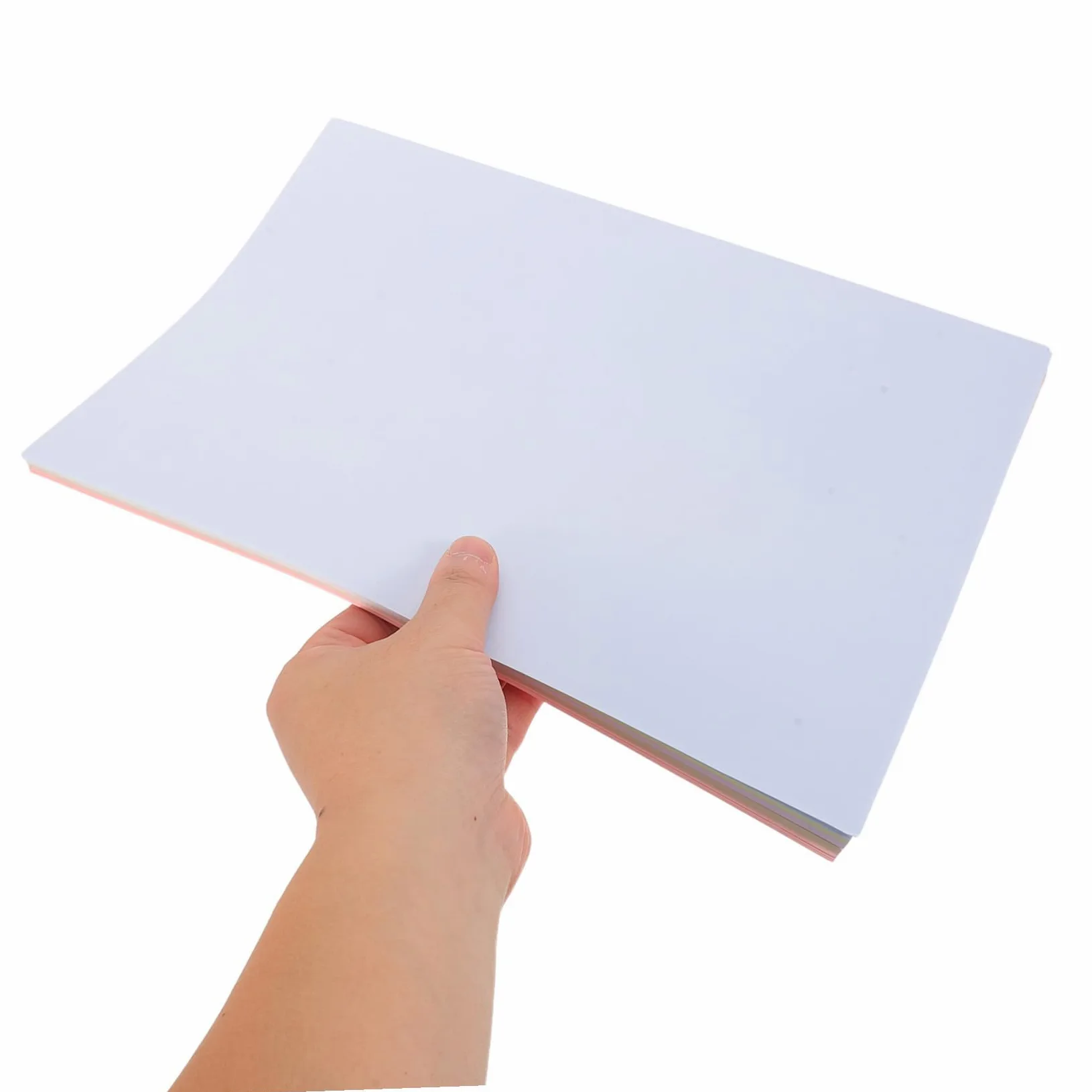 HOMSFOU 200fogli Carta da Stampa Colorata per Stampante Carta per Fotocopie Leggera Colorata Fogli Stampabili Cartoncino per Stampante per Progetti Artistici e Origami