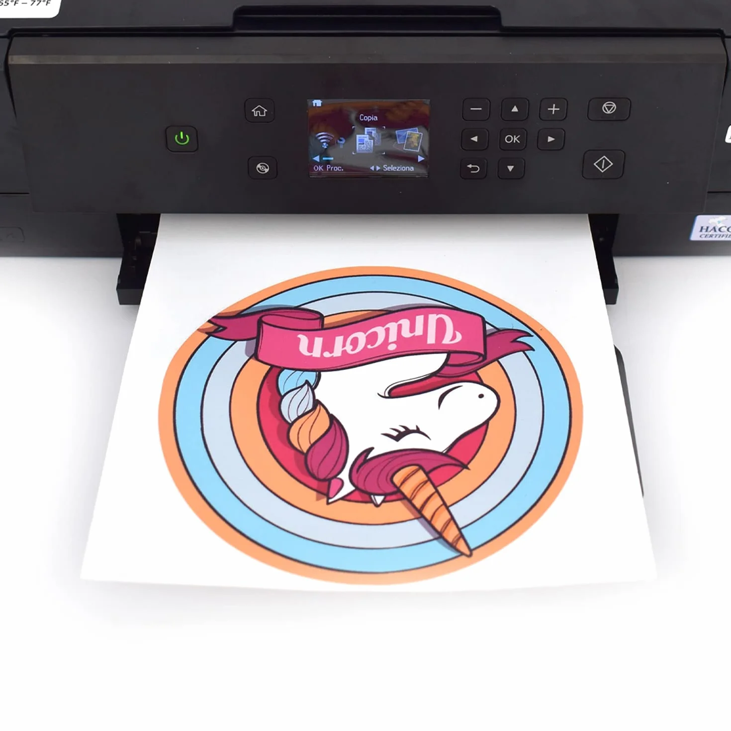Foglio edibile EASYPRINT Lesepidado 25 fg spess.0,5mm A4 bianchi SENZA zucchero SENZA glutine