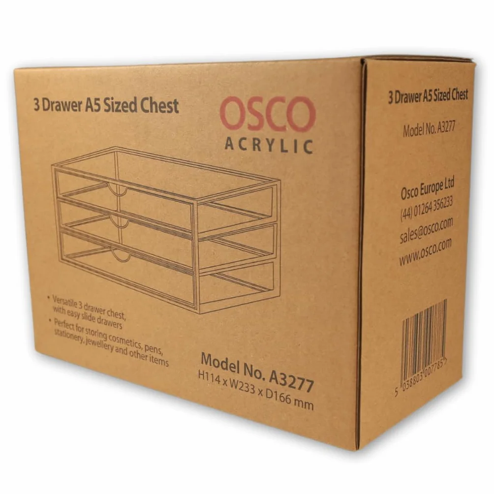Osco A3277 - Cajonera triple, grande