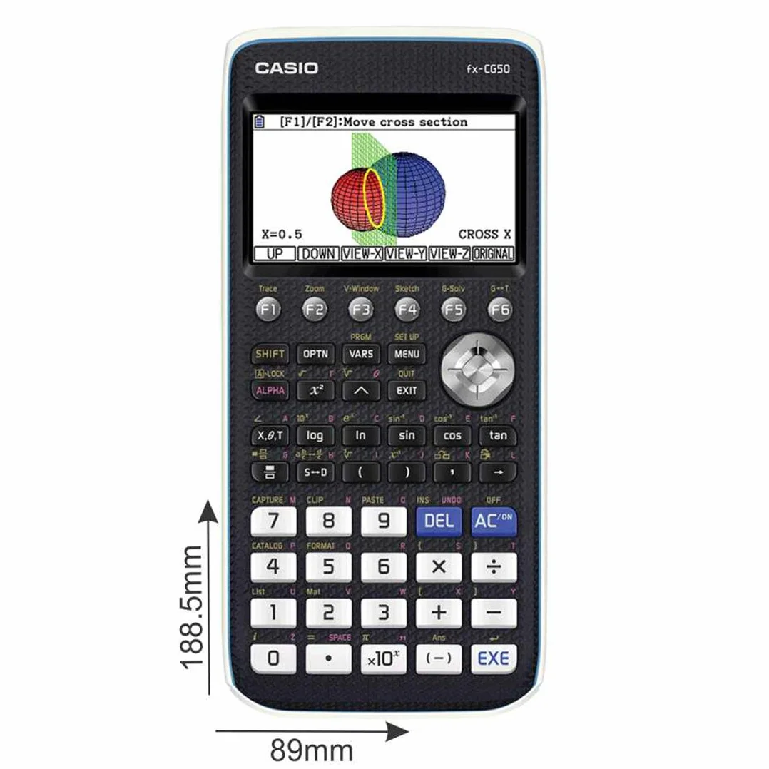 Casio FX-CG50 Calcolatrice grafica schermo a colori alta risoluzione