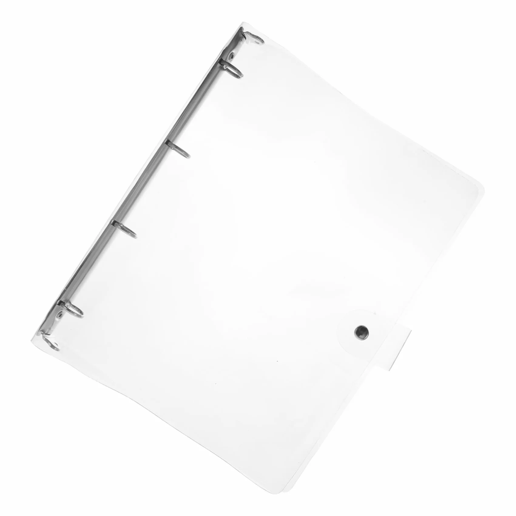 Raccoglitore per Quaderno ad Anelli A4 Plastica Trasparente per Studenti e Ufficio
