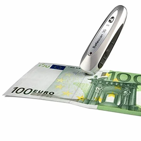 Penna Rilevatore SafeScan controllo soldi falsi contraffatti denaro Lampada UV