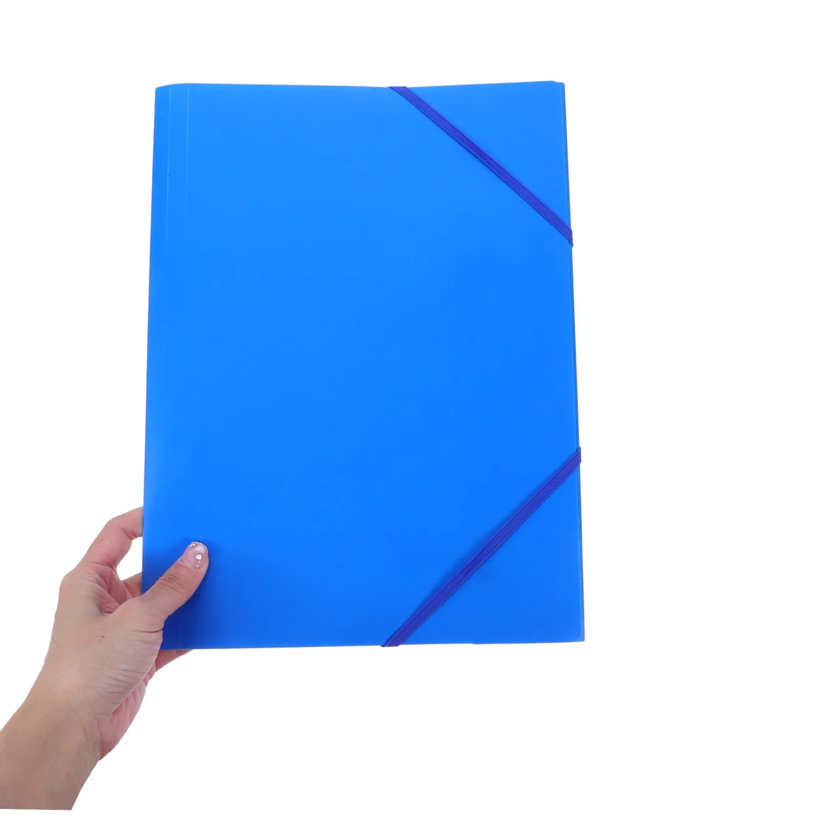 Cartella Portadocumenti A4 con Elastico 10 Pezzi Organizer File in Plastica Resistente per Ufficio Scuola e Viaggio Cartellina Portatile per Documenti con Chiusura a Corda