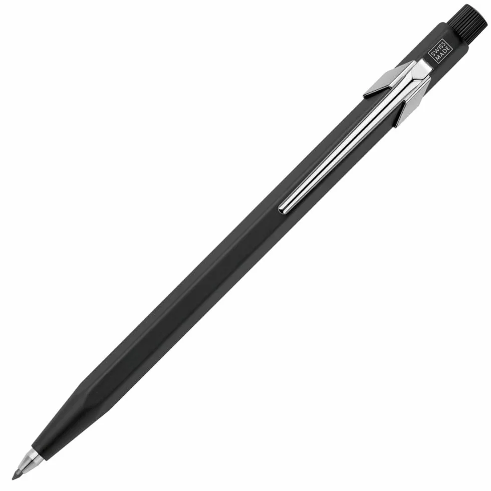 Caran d'Ache Fixpencil 2 MM nero, confezione sottile, 1 pezzo (confezione da 1)
