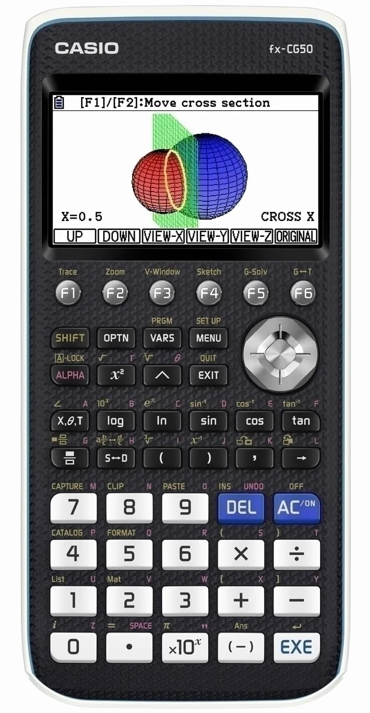 Casio FX-CG50 Calcolatrice grafica schermo a colori alta risoluzione