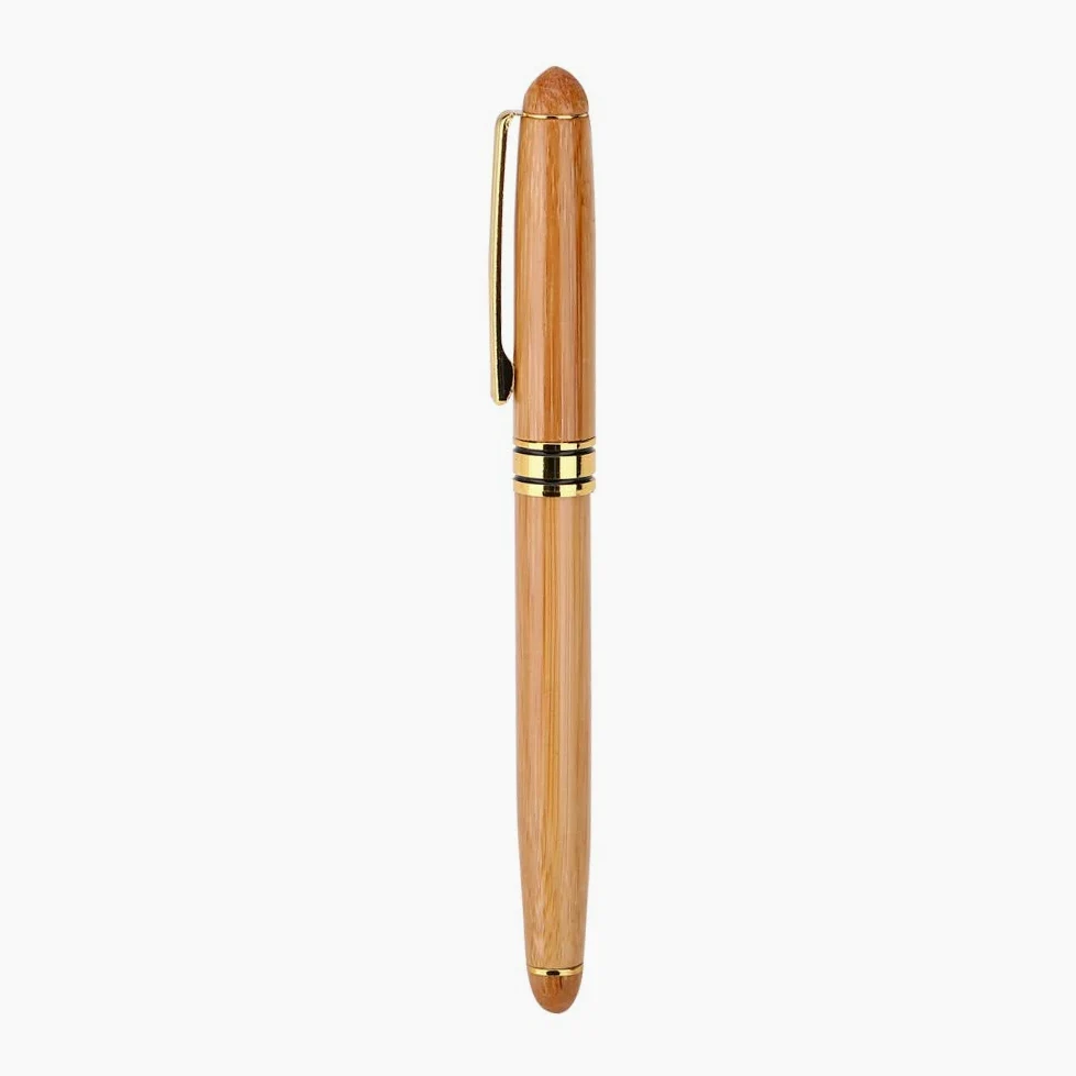 Yctze Penna Calligrafia con Pennino Largo, Penna Stilografica per | Manico in bambù, caricamento inchiostro a pistone facile, stili gotico, corsivo