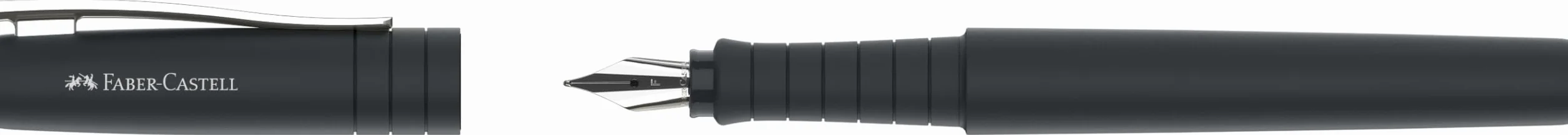 Faber-Castell 241006 Poly Pen Penna Stilografica Pennino Fine Plastica Riciclata Impugnatura Ergonomica