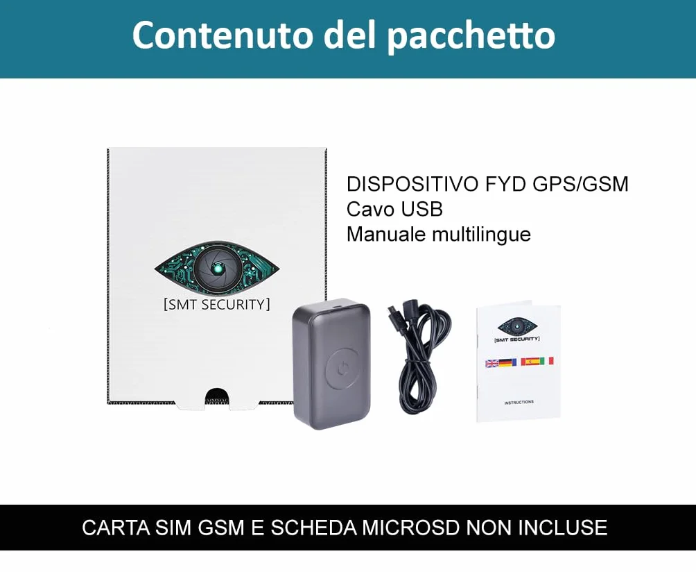 [Aggiornato 2025] Registratore Vocale Spia GSM di ascolto in tempo reale che ti chiama o che puoi chiamare, microspia audio con miglioramento vocale, microfono spia a distanza, localizzazione GPS