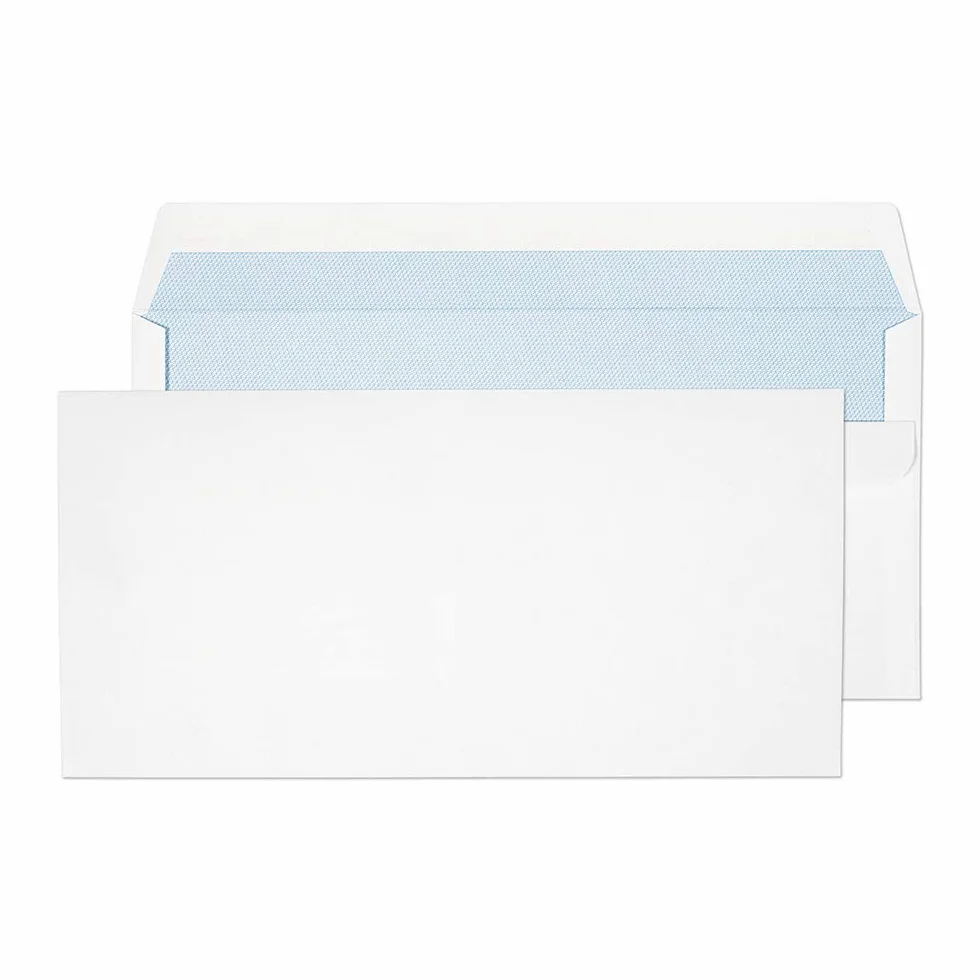 Blake Everyday Buste Autosigillante 110 x 220 mm 90 g/m2 Bianco Confezione da 50