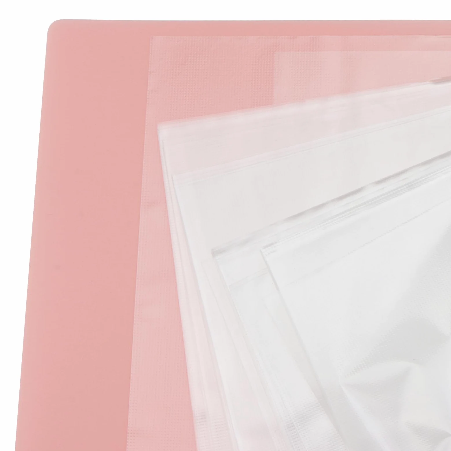 ZOENHOU 5 Cartelline Portadocumenti A4 con 60 Tasche in Plastica Trasparente, Portalistino per Ufficio, Blu Viola Rosa Beige Verde