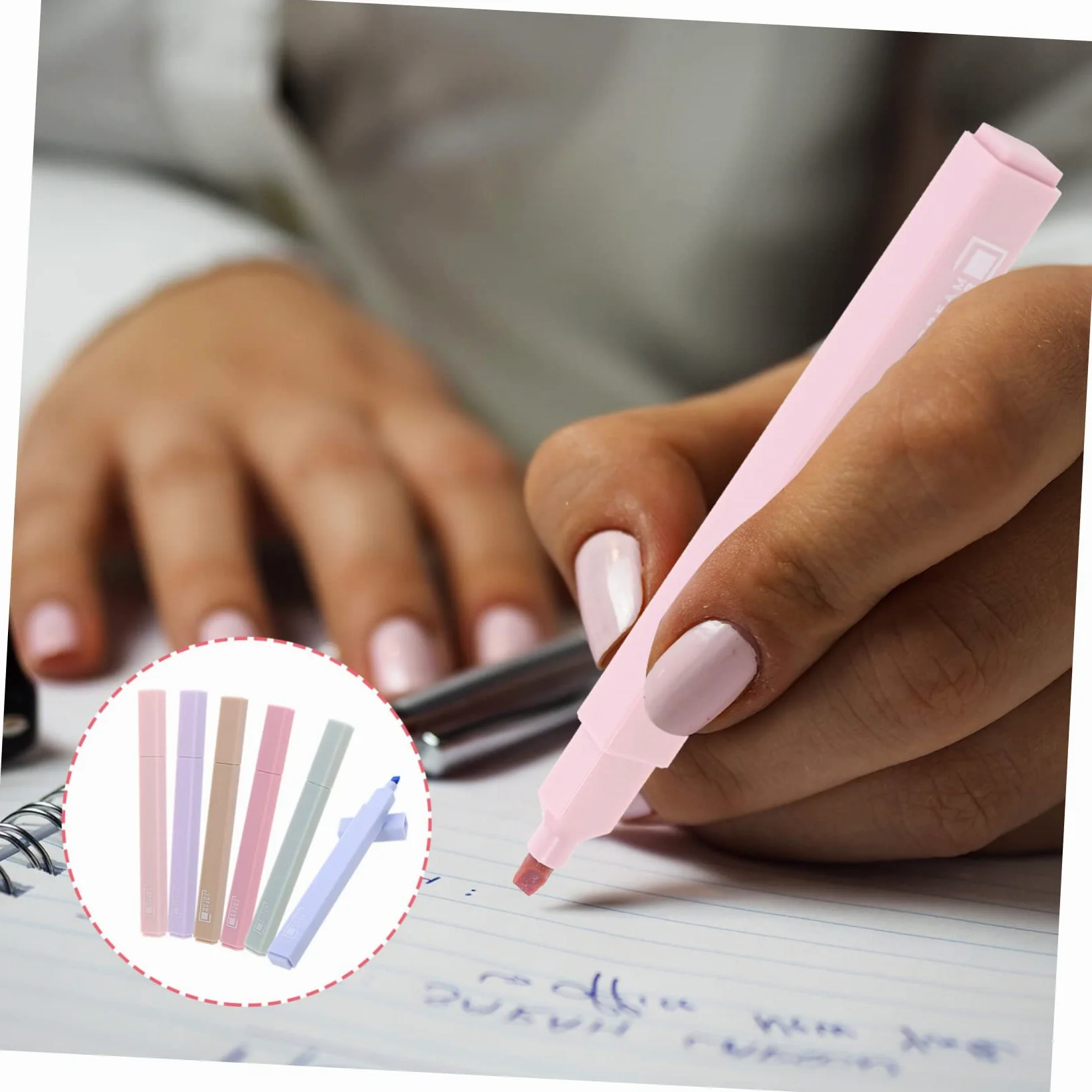 NUOBESTY 18pezzi Evidenziatori Per e Scuola Penne Multifunzione Per Sottolineare e Documenti e