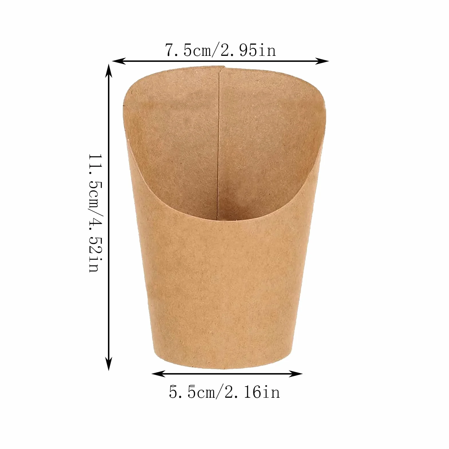 50 sacchetti per cialde con bolle, snack, patatine fritte, pepite di pollo (12oz)