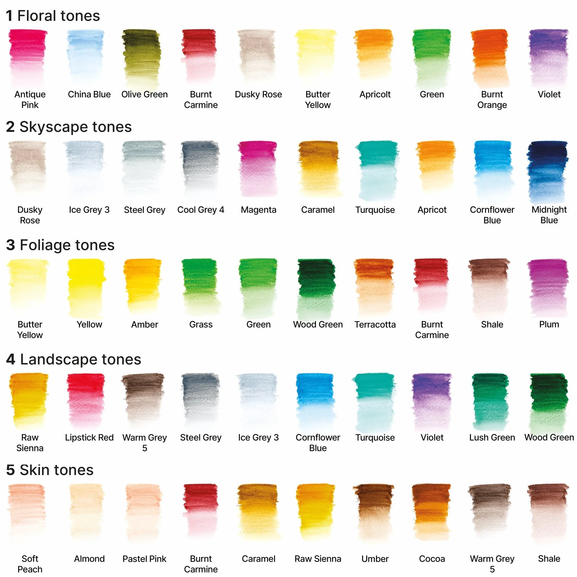 Winsor & Newton Studio Collection - Set di 50 matite acquerellabili in astuccio, 50 colori vivaci in astuccio metallico, infrangibili, matite colorate per adulti e artisti