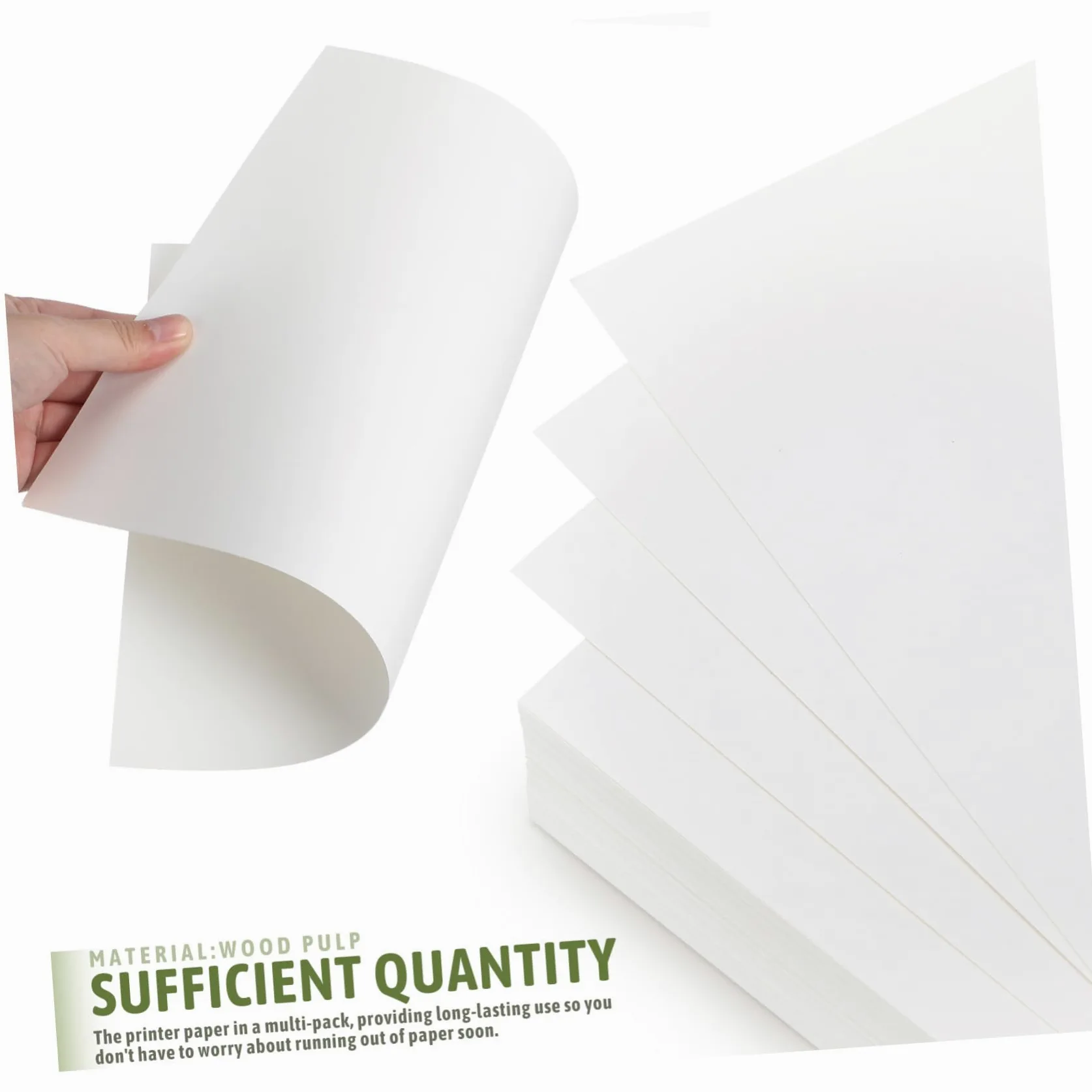 Carta per Stampante A4 Beige in Polpa di Legno, 100 Fogli | Formato Compatto, Superficie Liscia, Stampa Nitida, Adatta a Piccolo Ufficio e Uso Multi