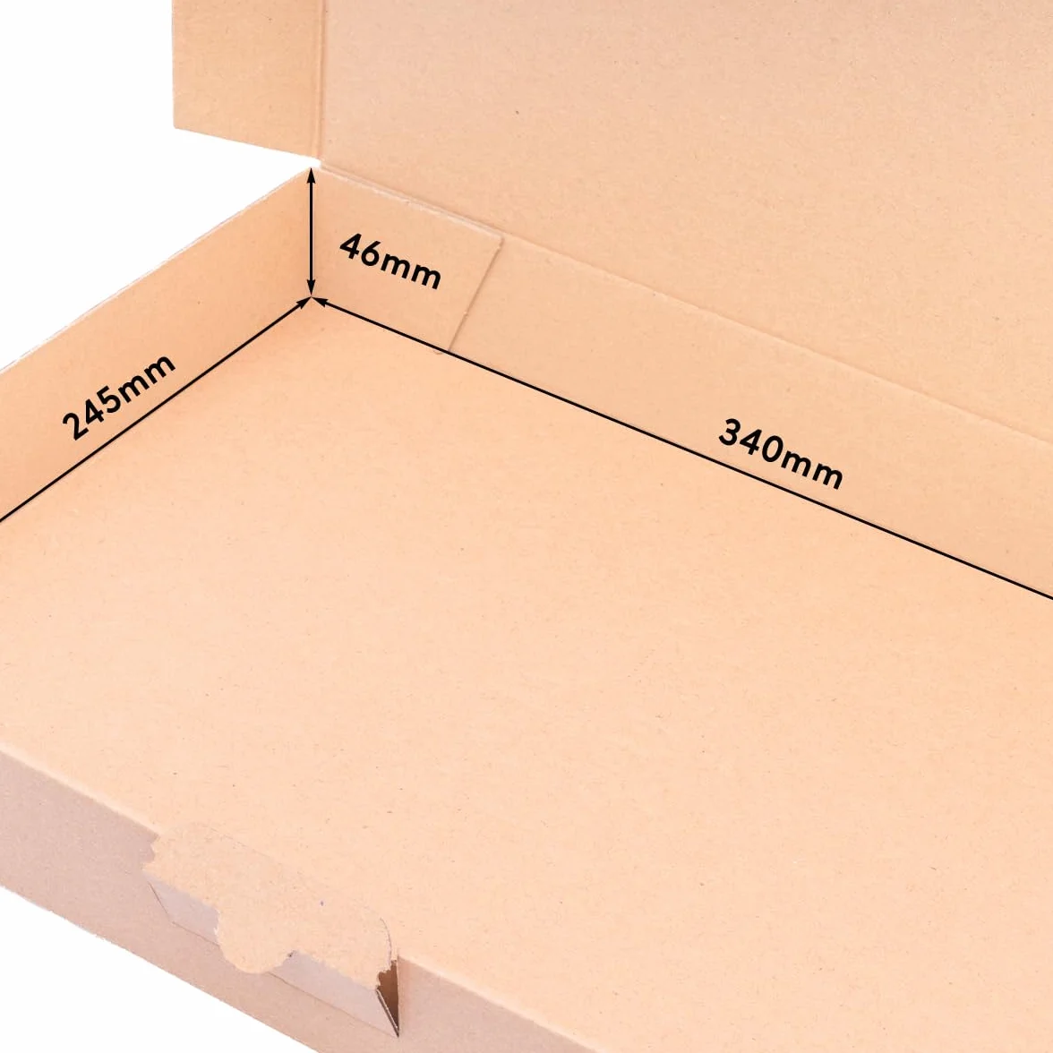 verpacking scatole postali piatte 35 x 25 x 5 cm MB 5 marrone - Spedizione Postale scatole cartone scatole cartone con coperchio 25 pezzi