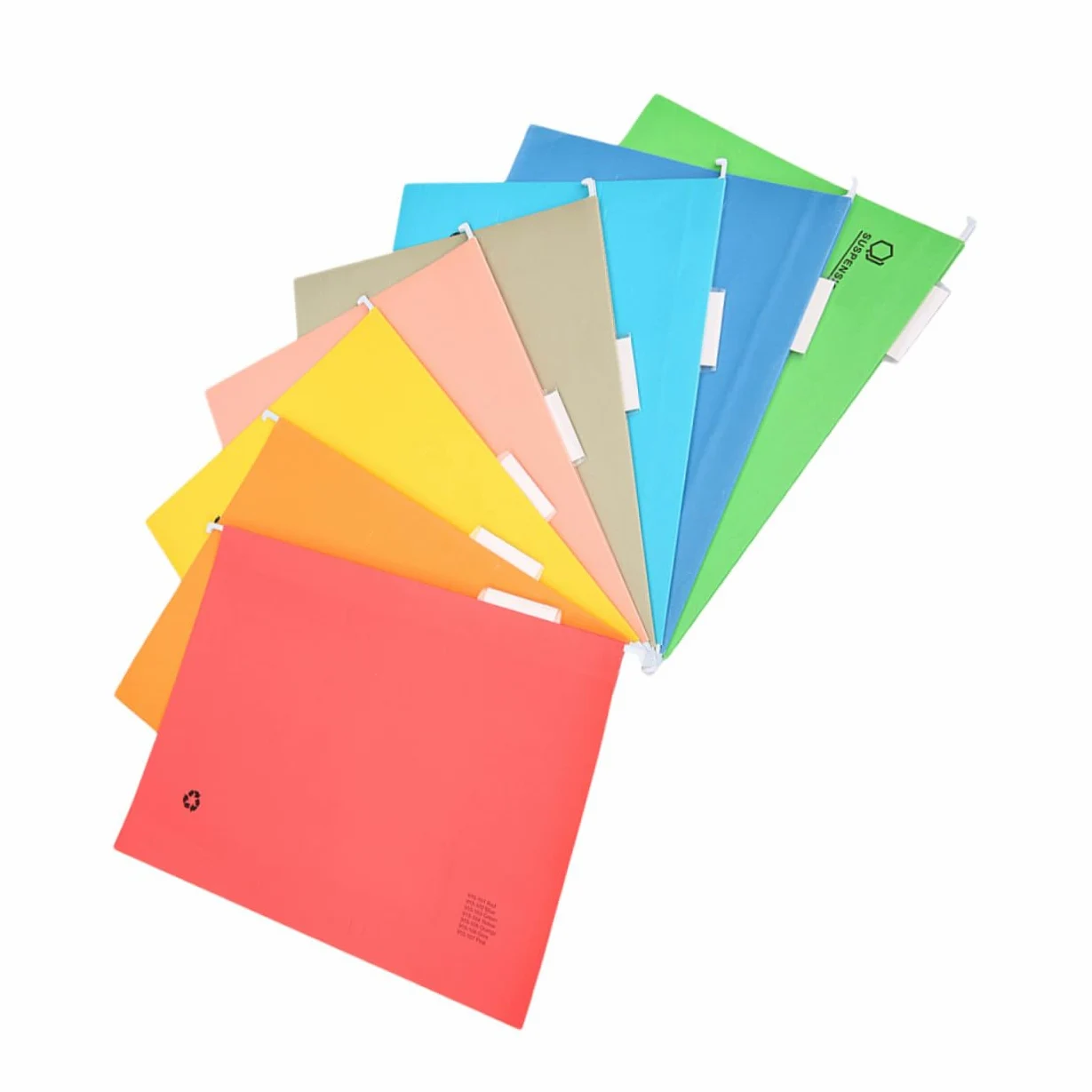Angoily 3 Set Cartelline Appendibili Colorate Carta Per Organizzazione Documenti Per Ufficio E Casa Facili E Classificare Materiale Resistente E 8 Pezzi * 3