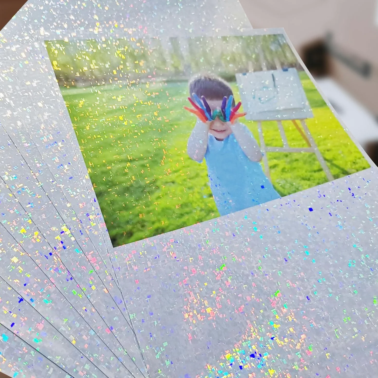 jojofuny 50 Pezzi Carta Fotografica Laser Impermeabile Carta Fotografica Impermeabile Carte Fotografiche Impermeabili L'animale Domestico