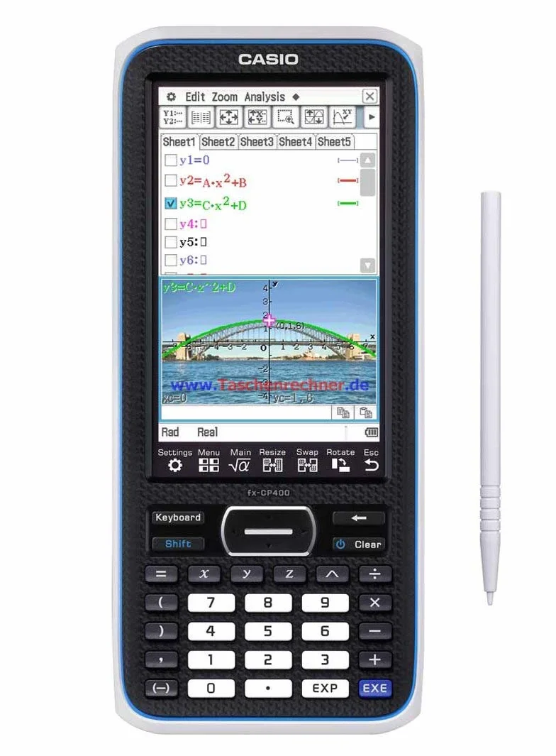 Casio Classpad II FX-CP400 - Calcolatrice Grafica con CAS