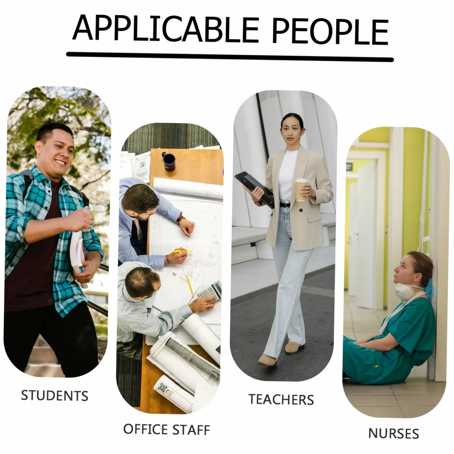 SHINEOFI 3sets Portabadge Con Cordino Riutilizzabile Custodia Per Documenti Id Per Scuola e