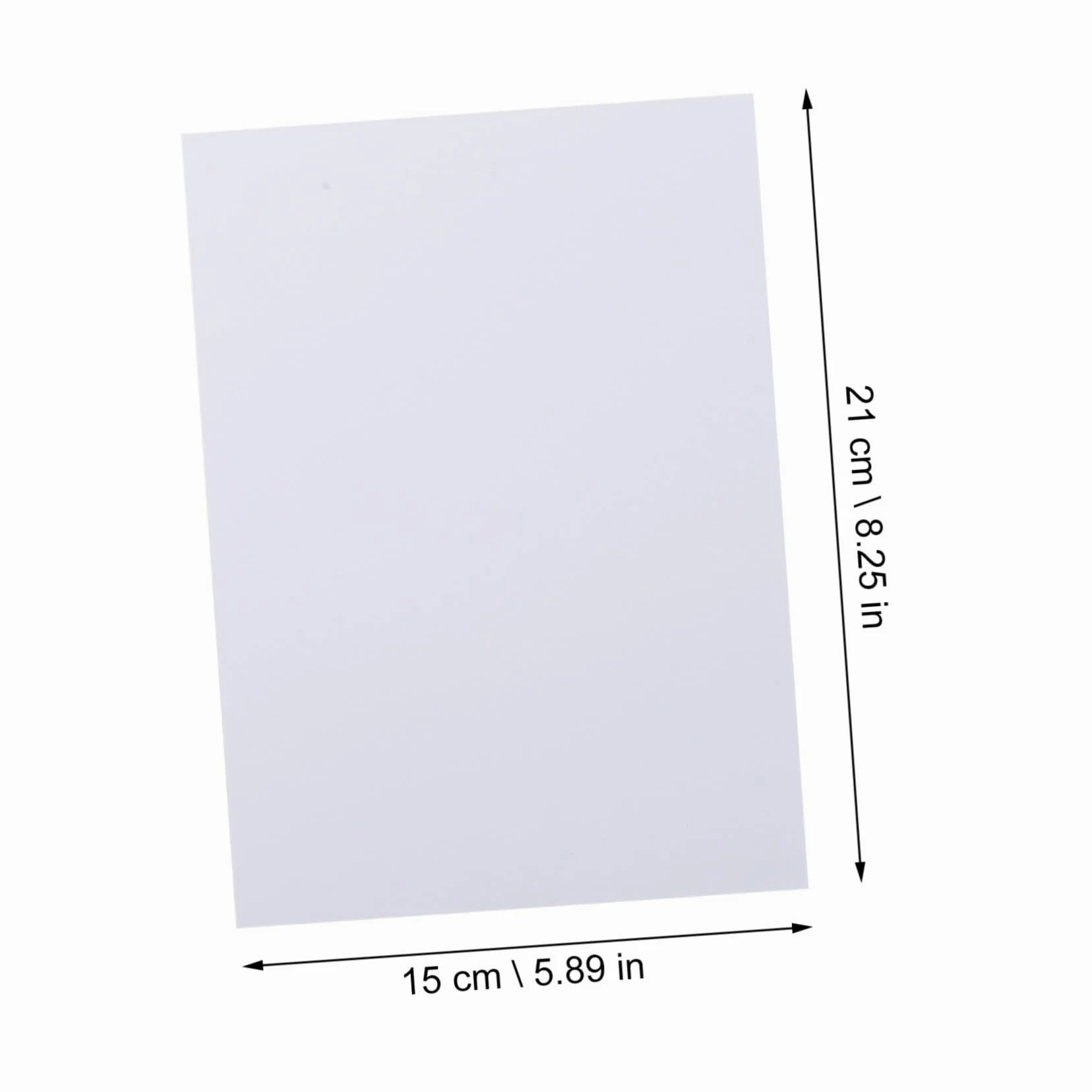 Alasum Carta Fotografica Double Face Lucida 157g A5 100 Fogli per Stampa Digitale, Carta da Stampa per Biglietti da Visita e Pubblicità, Uso Ufficio e Domestico