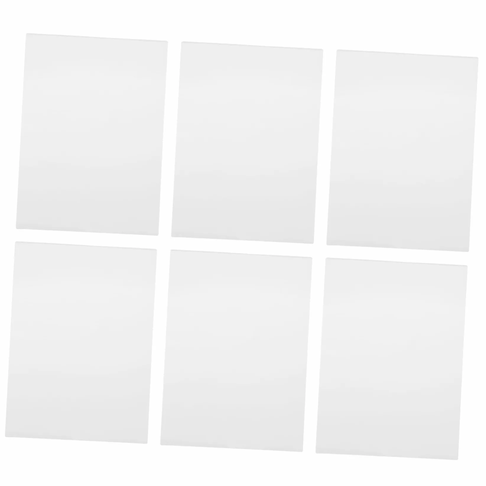 Didiseaon 100 pezzi Plastificazione Termica Trasparenti Facile Usare per Album Fotografici e Documenti Protezione e Conservazione Ottimale