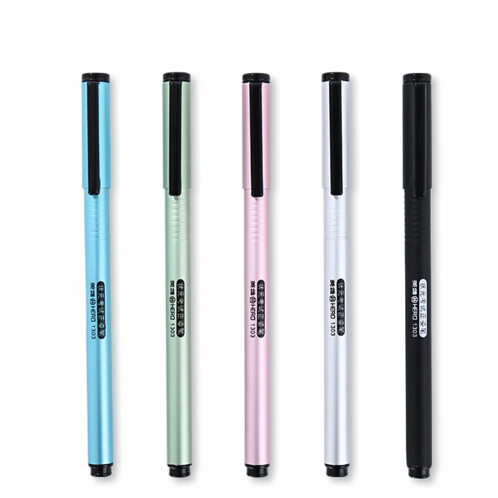 Eroe 1303 Penna Stilografica Extra Fine Argento