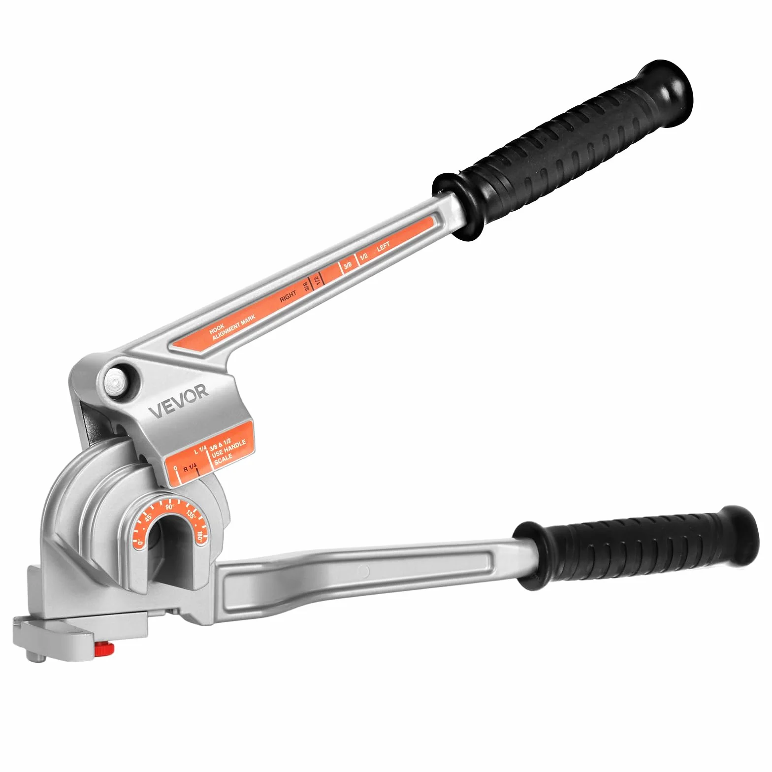 VEVOR Piegatubi 3 in 1, Diametro Esterno 1/4" 3/8" 1/2" per Rame Alluminio 180° HVAC