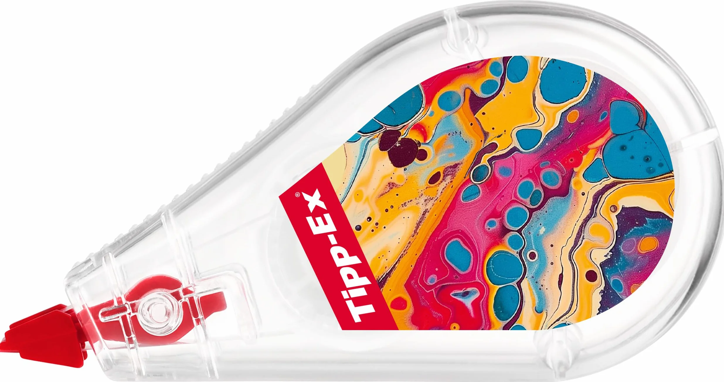 Tipp-Ex Correttori a Nastro Mini Pocket Mouse 6 Pezzi, 2 Design Hydro Dipping, 4 Classici
