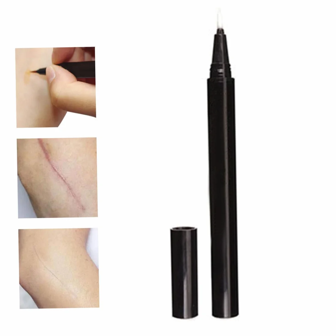 Penna Correttore per Macchie e Cicatrici da Vitiligine a Lunga Durata - Stick per Trucco Mimetico Naturale